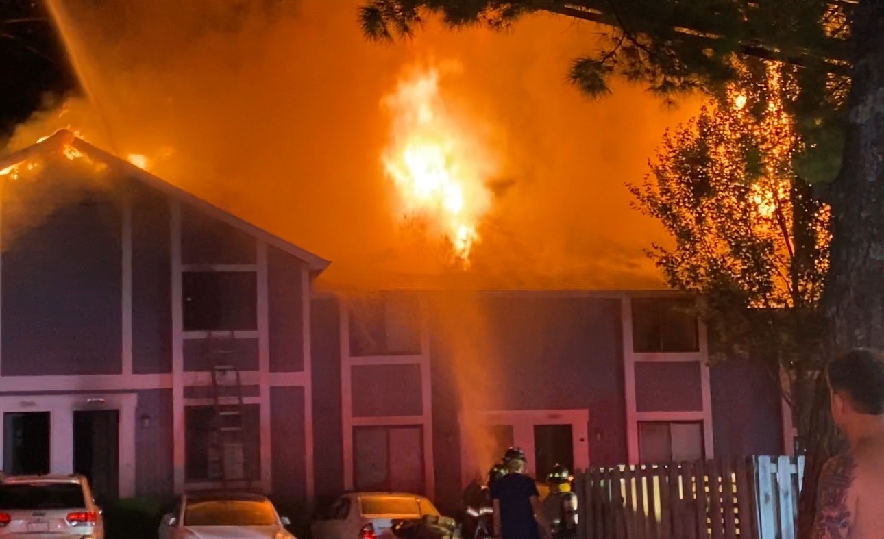 Repair and cover damages in this unfortunate house fire campaign photo, 4 of 7