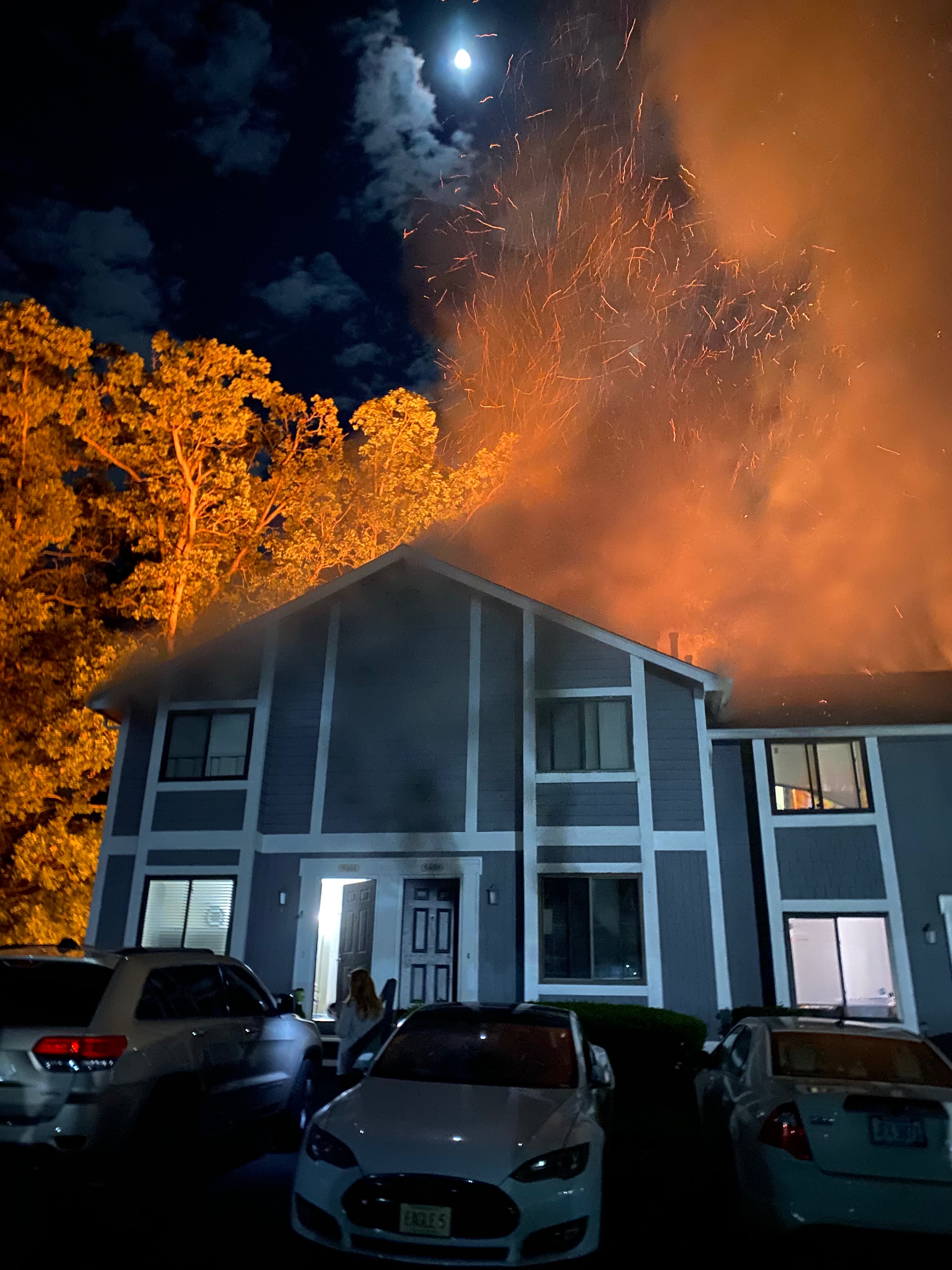 Repair and cover damages in this unfortunate house fire campaign photo, 5 of 7