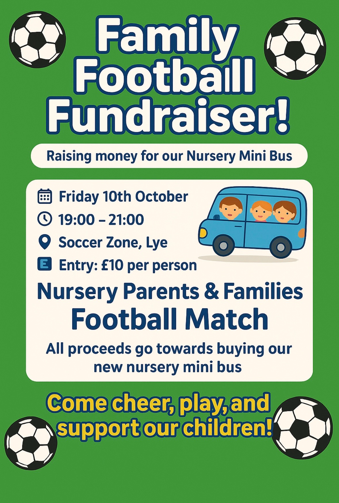 Raising money to buy a nursery mini bus! campaign photo, 2 of 4