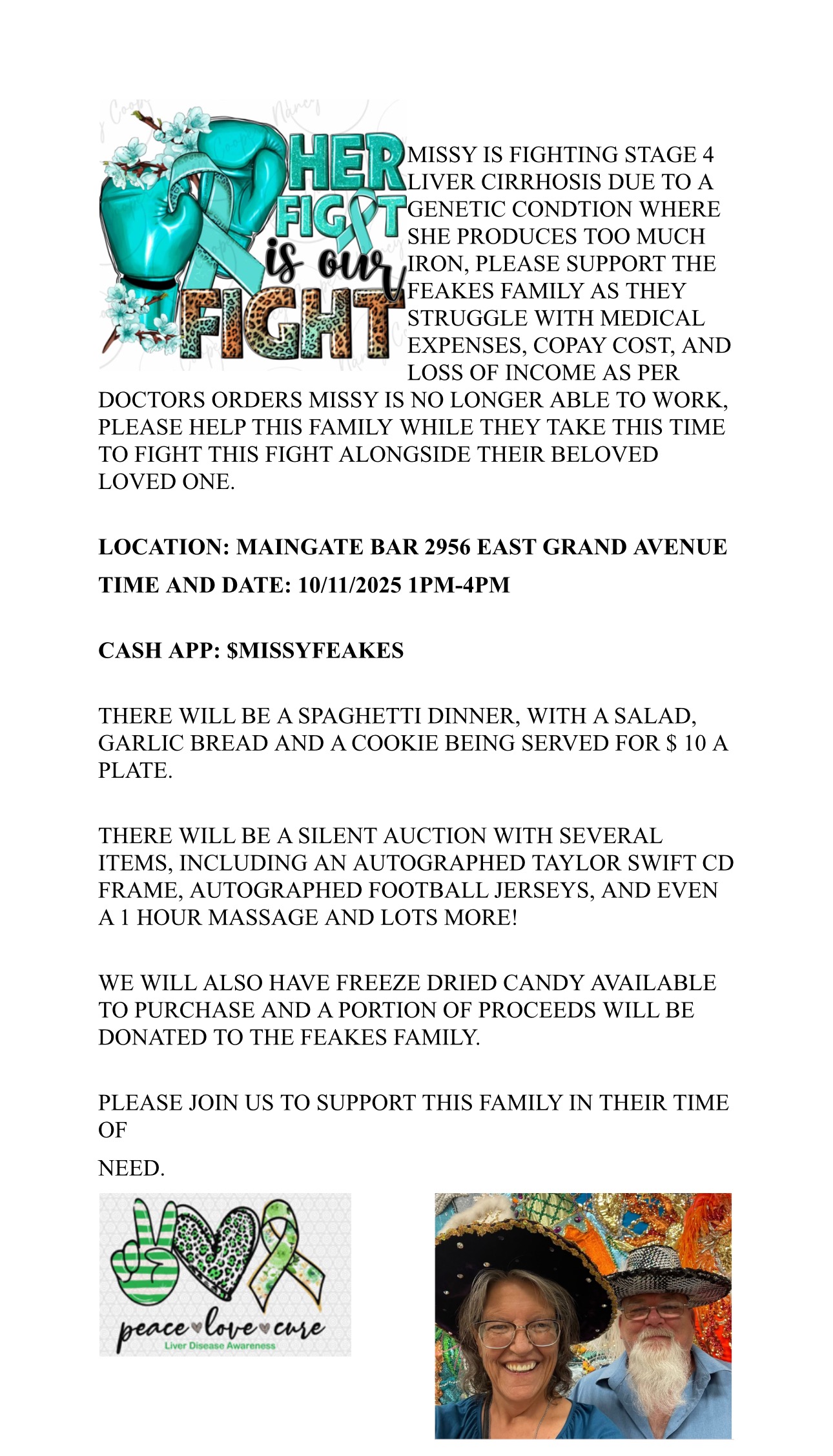 Support Missy's Fight Against Liver Cirrhosis campaign photo, 4 of 6