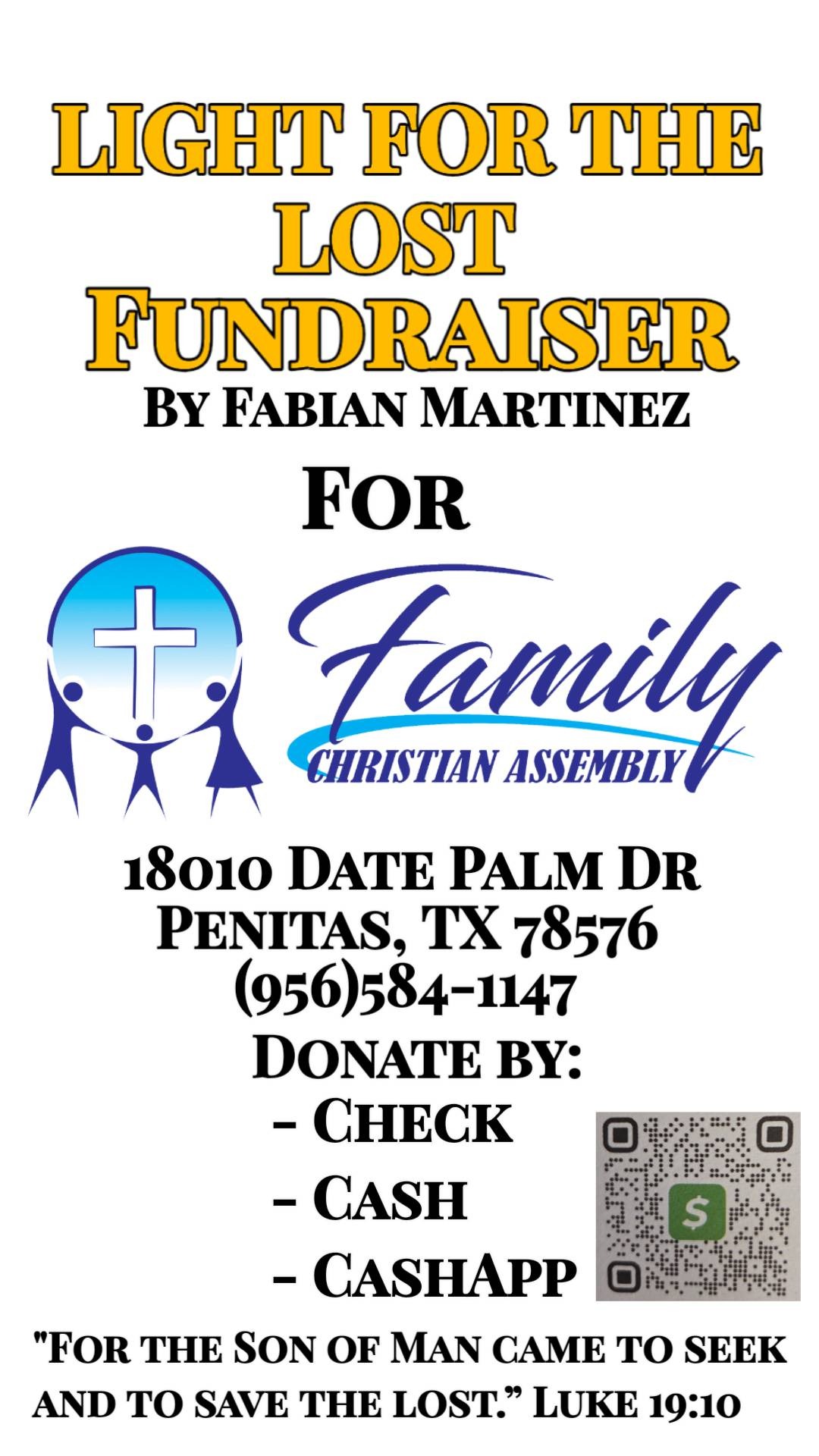Light For The Lost by Fabian Martinez for F.C.A. Peñitas, TX campaign photo, 2 of 4