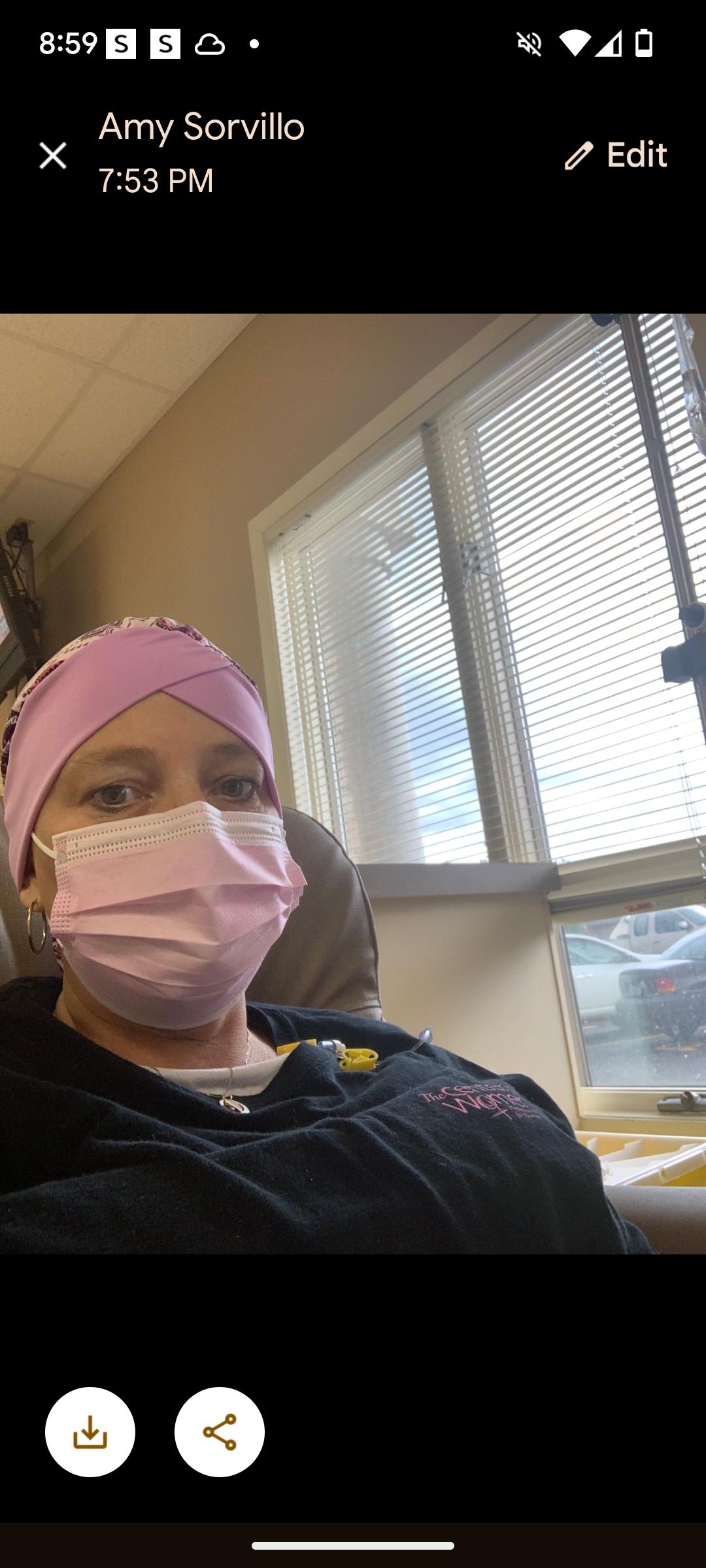 Amy Hughes-Sorvillo's 2nd battle with breast cancer campaign photo, 6 of 8