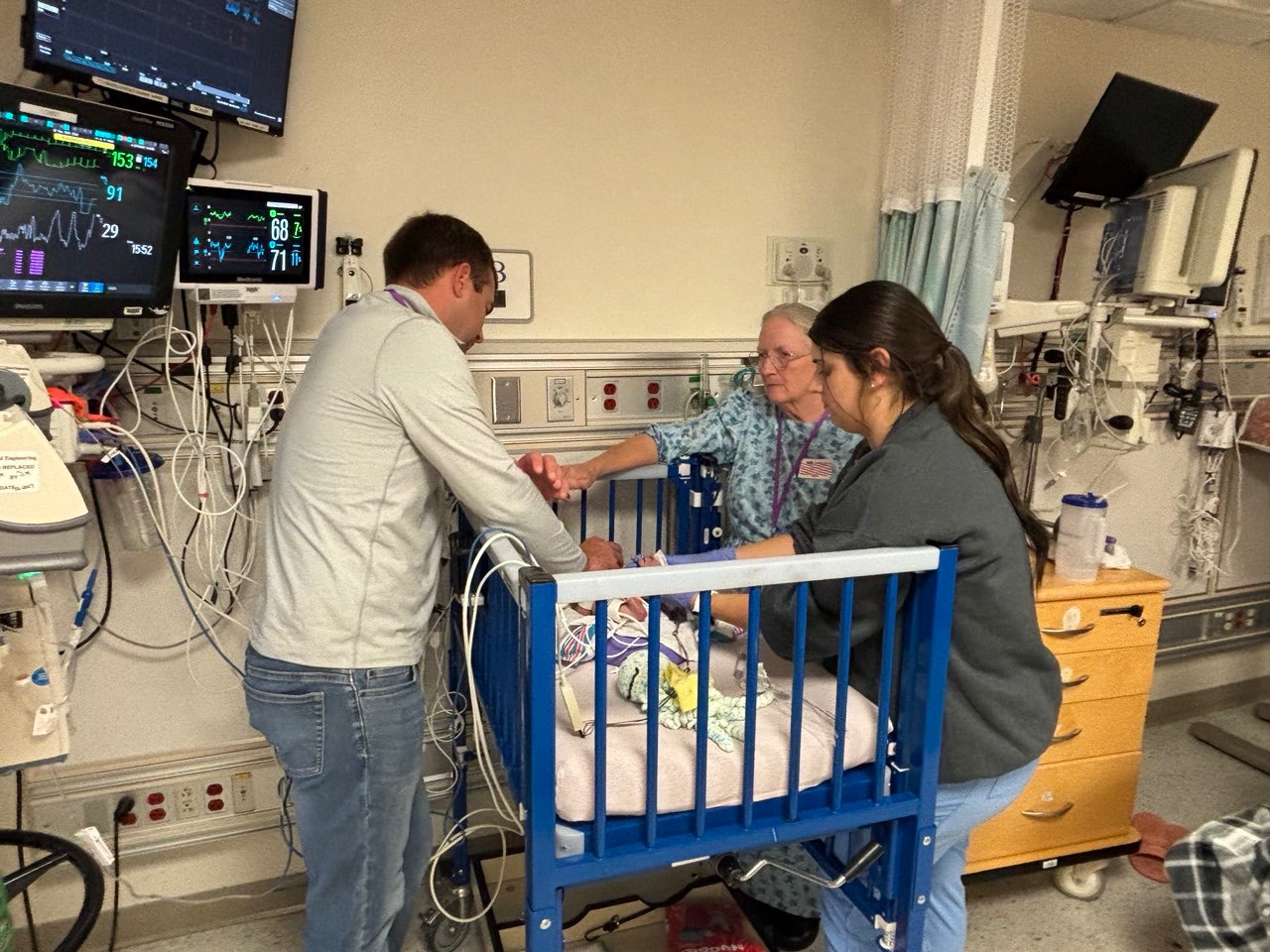 Baby Hailey's open heart surgery campaign photo, 5 of 6