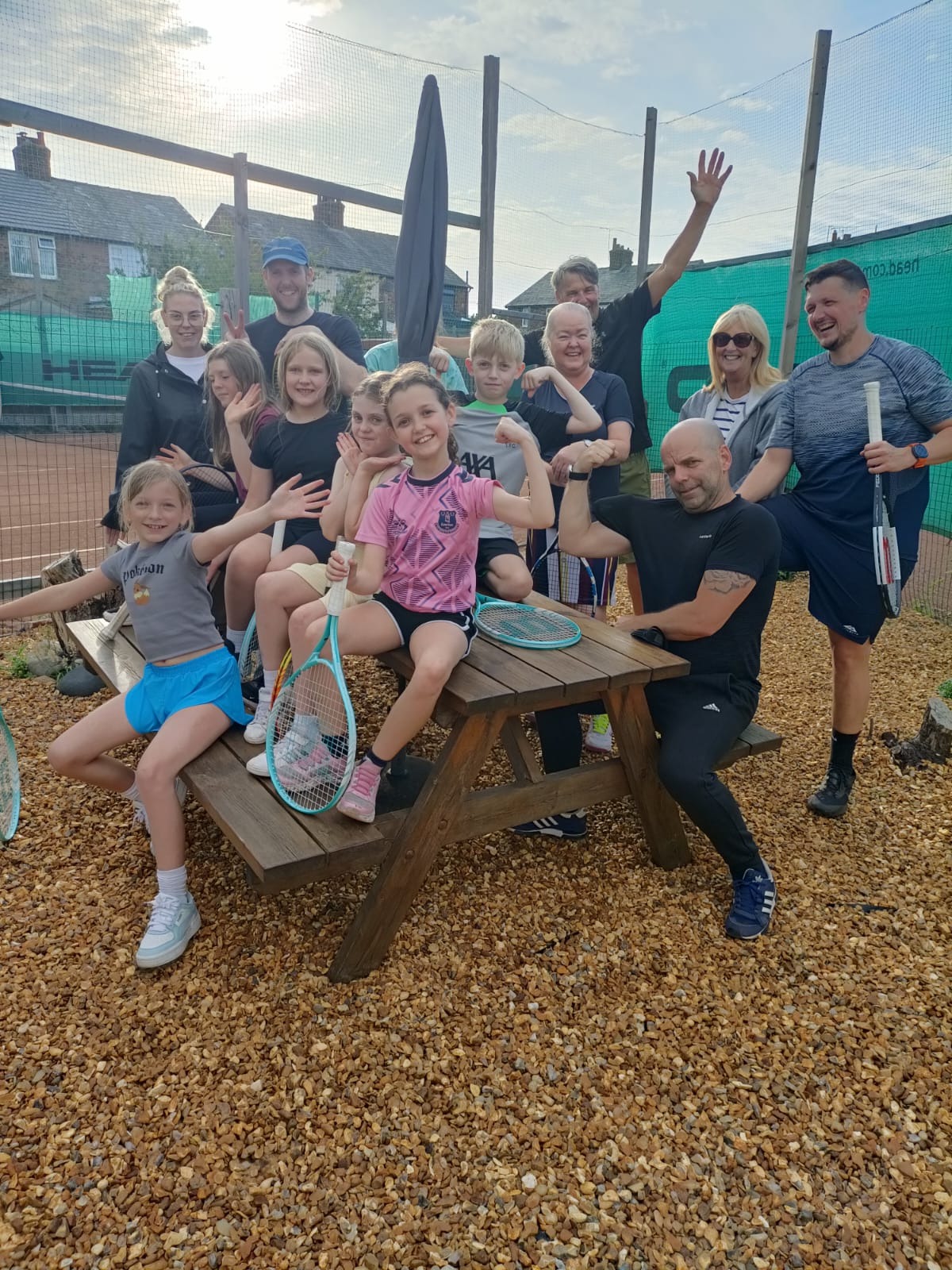 Trinity Tennis Club and Bebe's Hive campaign photo, 4 of 8