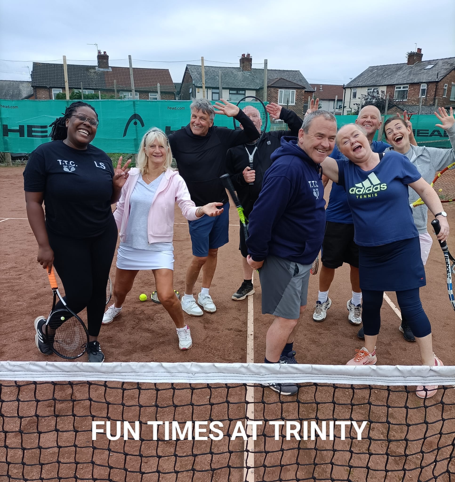 Trinity Tennis Club and Bebe's Hive campaign photo, 5 of 8