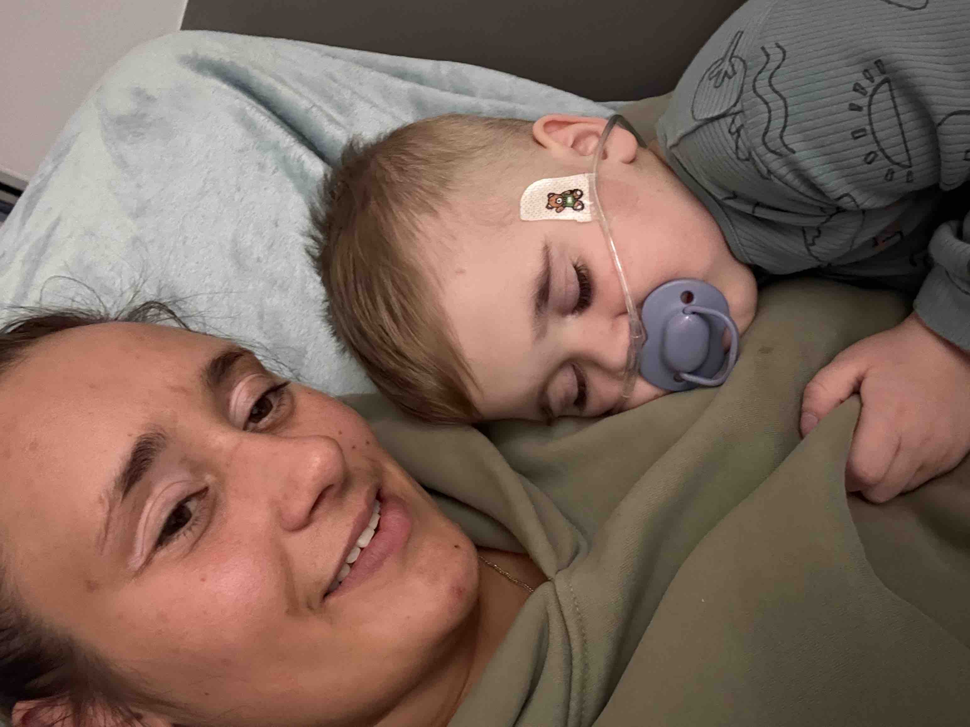 By Teddie’s side: Supporting our family in hospital. campaign photo, 2 of 8