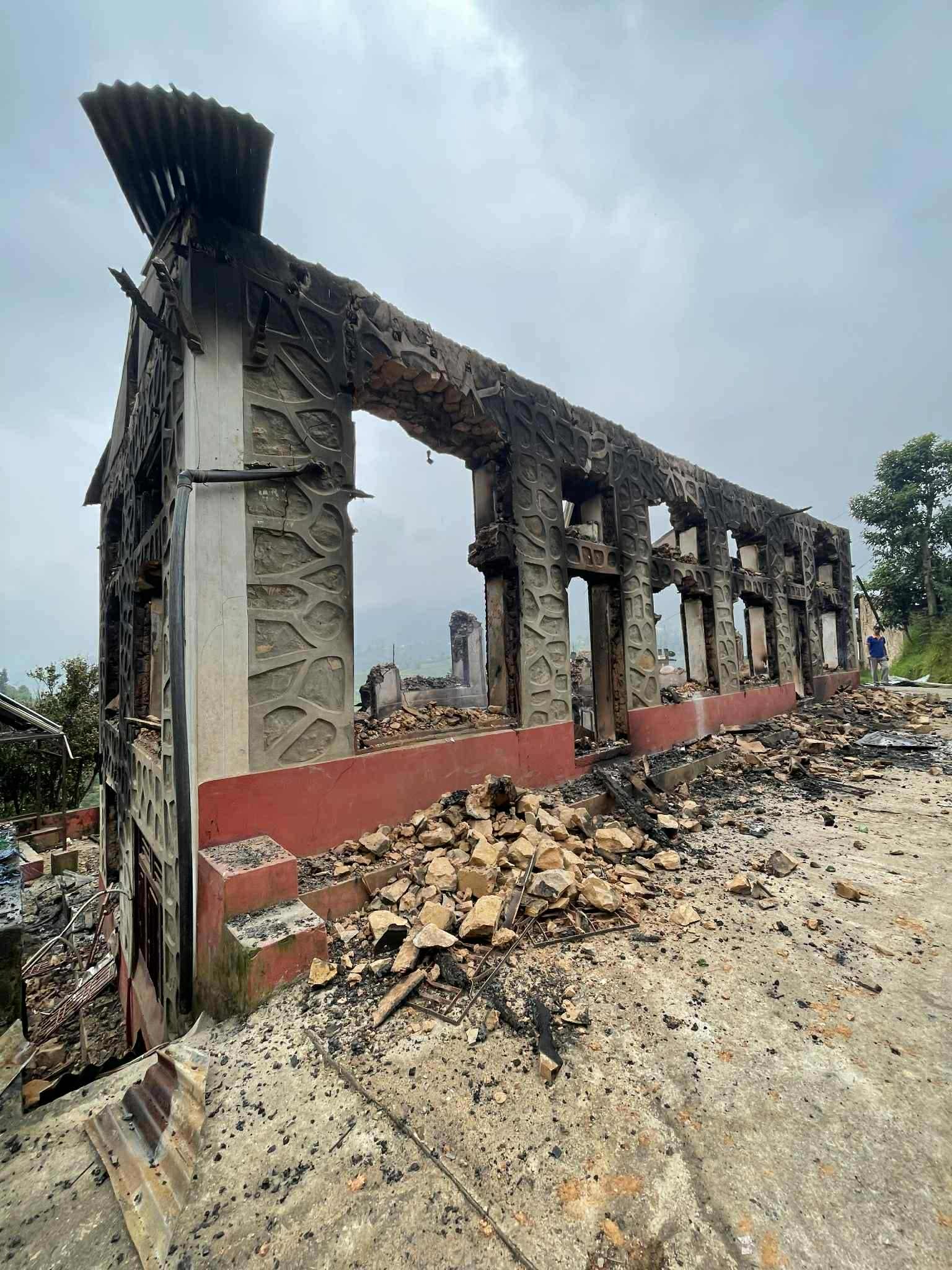 Let's Help Rebuilding my brother - A innocent leader's house campaign photo, 4 of 8