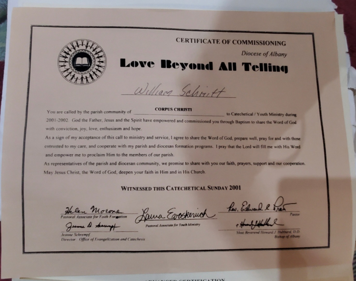 Support William Schmitt's Final Journey Home campaign photo, 6 of 8
