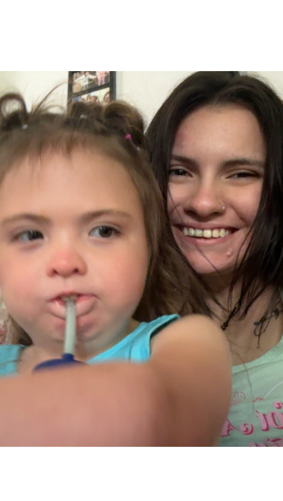 Single mom & daughter with a rare chromosomal disorder photo