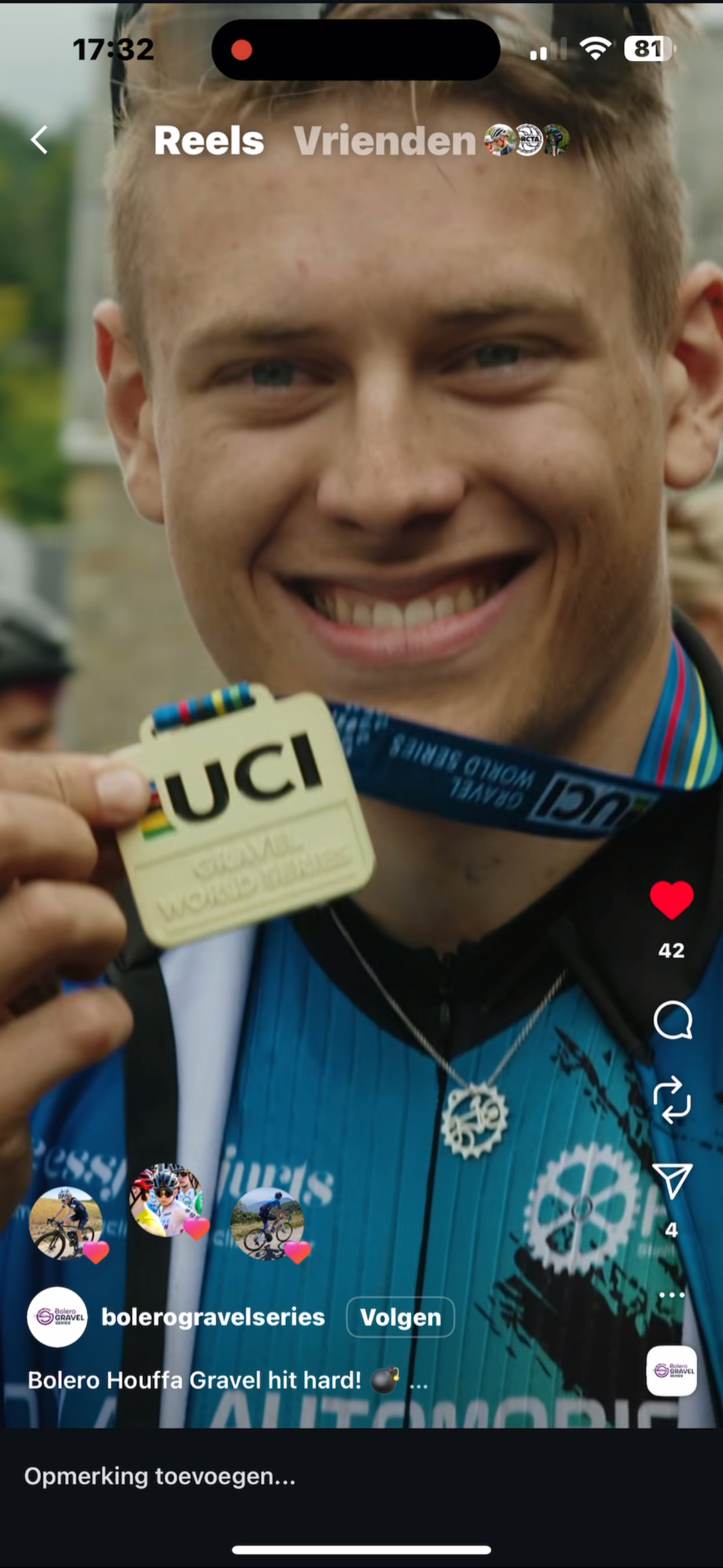 Help Beau naar het UCI WK Gravel 2026 in Australië campaign photo, 7 of 8