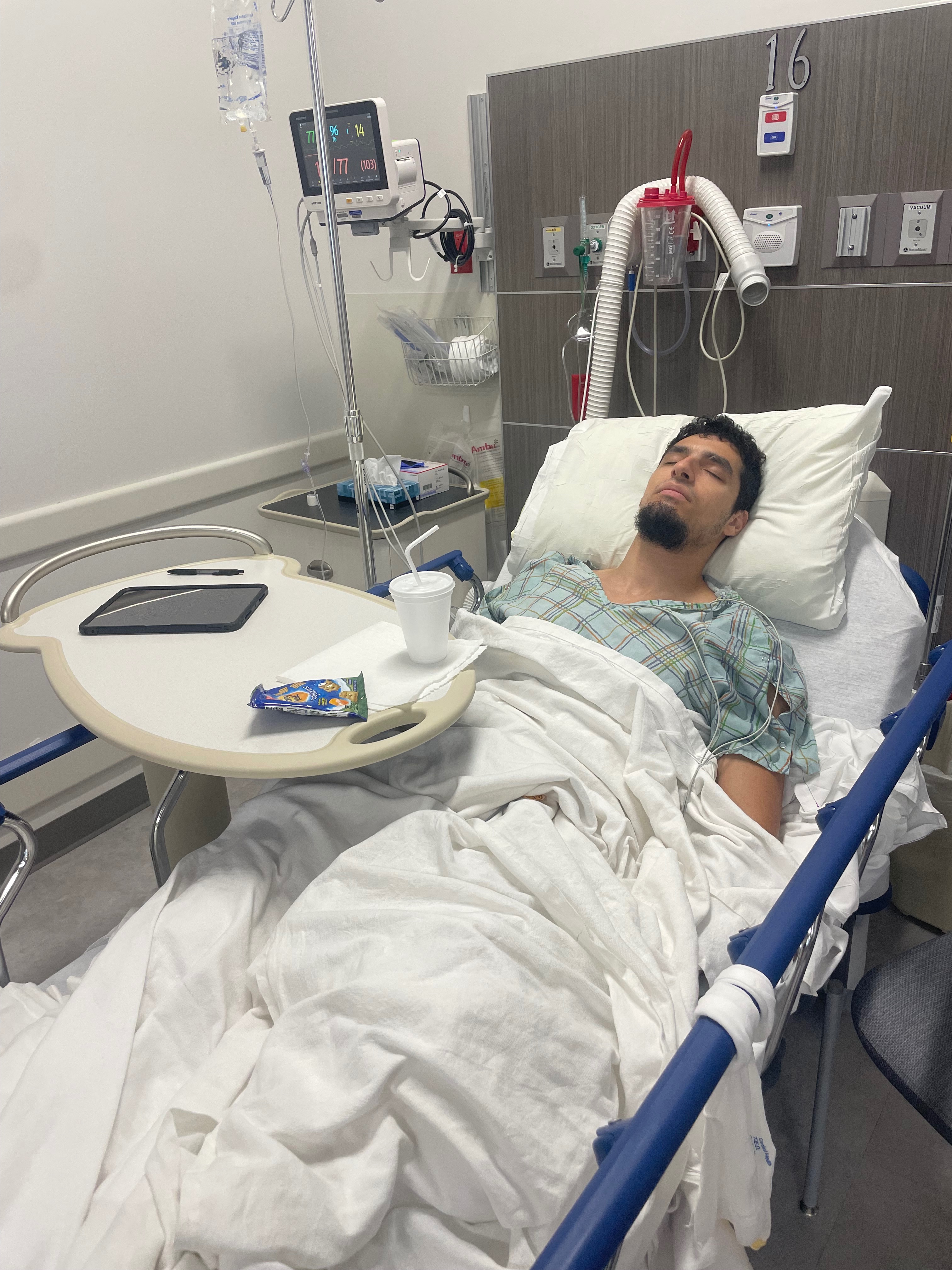 Bekher’s medical bills for ACL and meniscus surgery campaign photo, 2 of 8