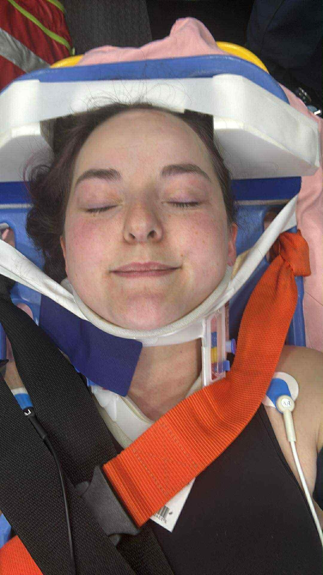 Surviving the crash, KICKSTART Kristin's recovery campaign photo, 4 of 7