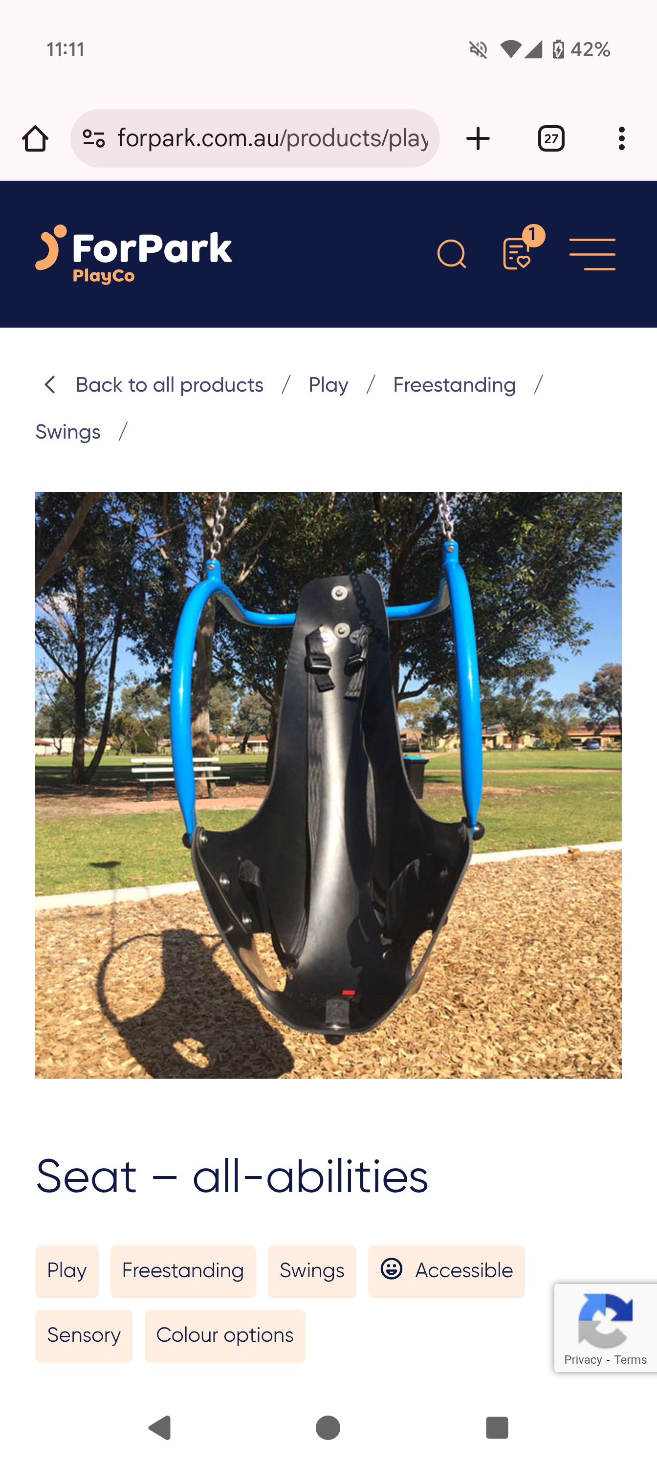 Please help Willow get a special needs swing campaign photo, 5 of 7