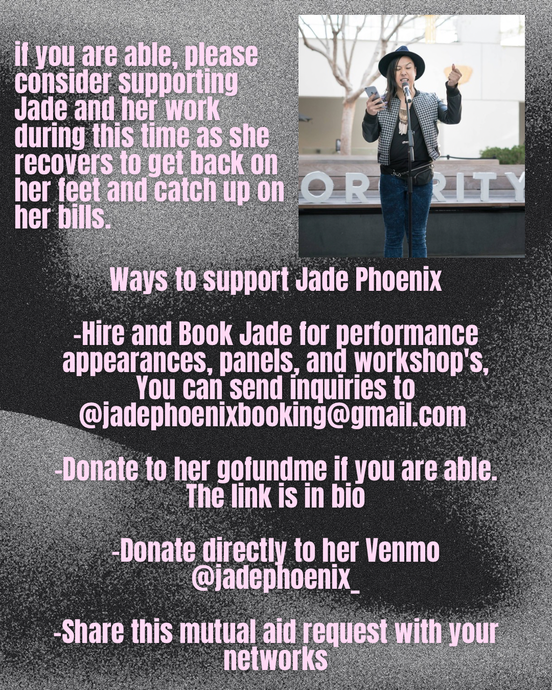 Support Jade Phoenix: Overcoming Health Challenges campaign photo, 2 of 5