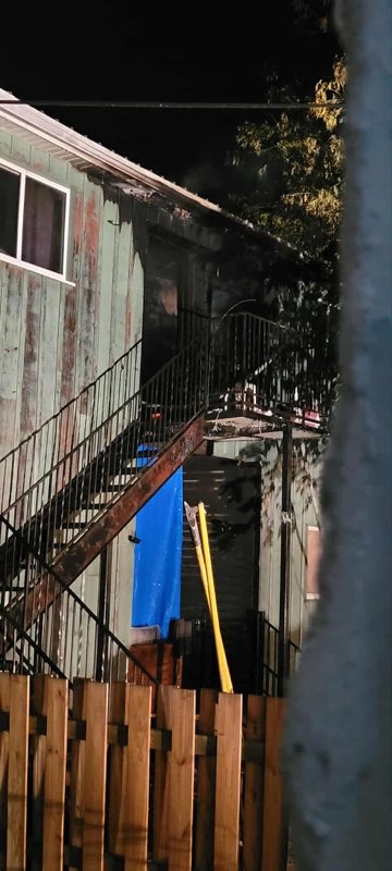 Young family with newborn displaced by neighbours fire campaign photo, 2 of 8