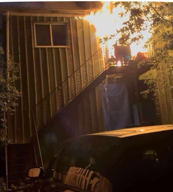Young family with newborn displaced by neighbours fire campaign photo, 5 of 8