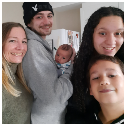 Young family with newborn displaced by neighbours fire campaign photo, 6 of 8
