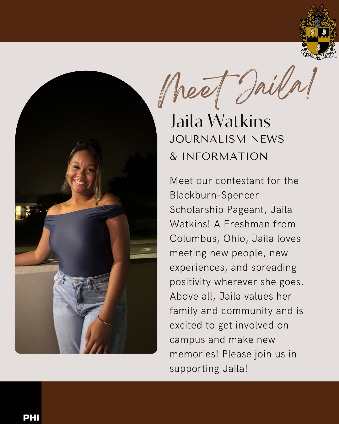 Your Support! Her Spotlight! Help Crown Jaila the Winner! campaign photo, 6 of 6
