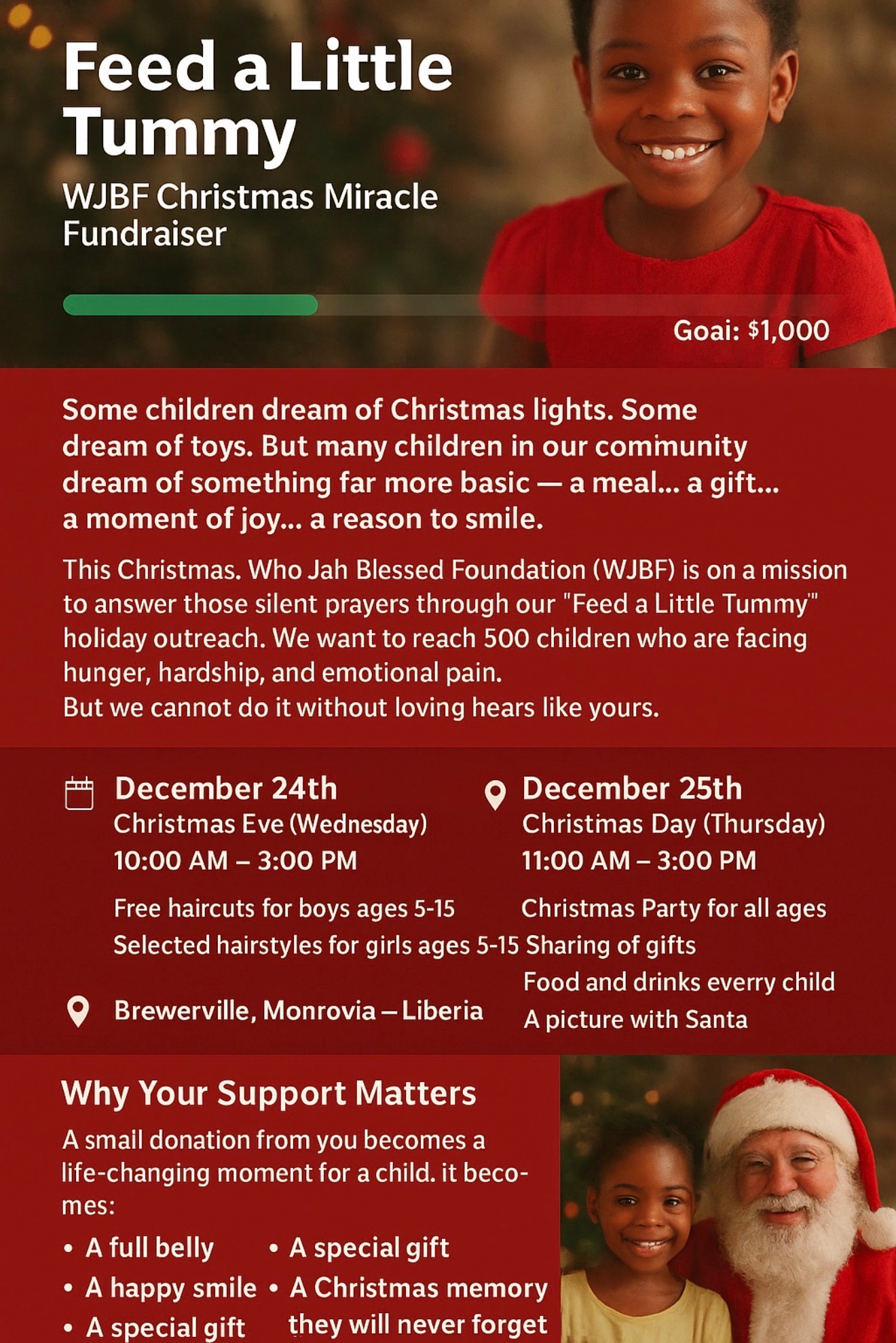 Help WJBF Bring Holiday Joy to 500 Children campaign photo, 7 of 8