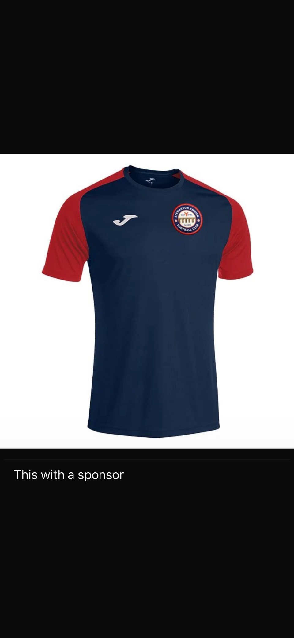 Stewarton FC 2016’s Strip Sponsorship campaign photo, 4 of 5