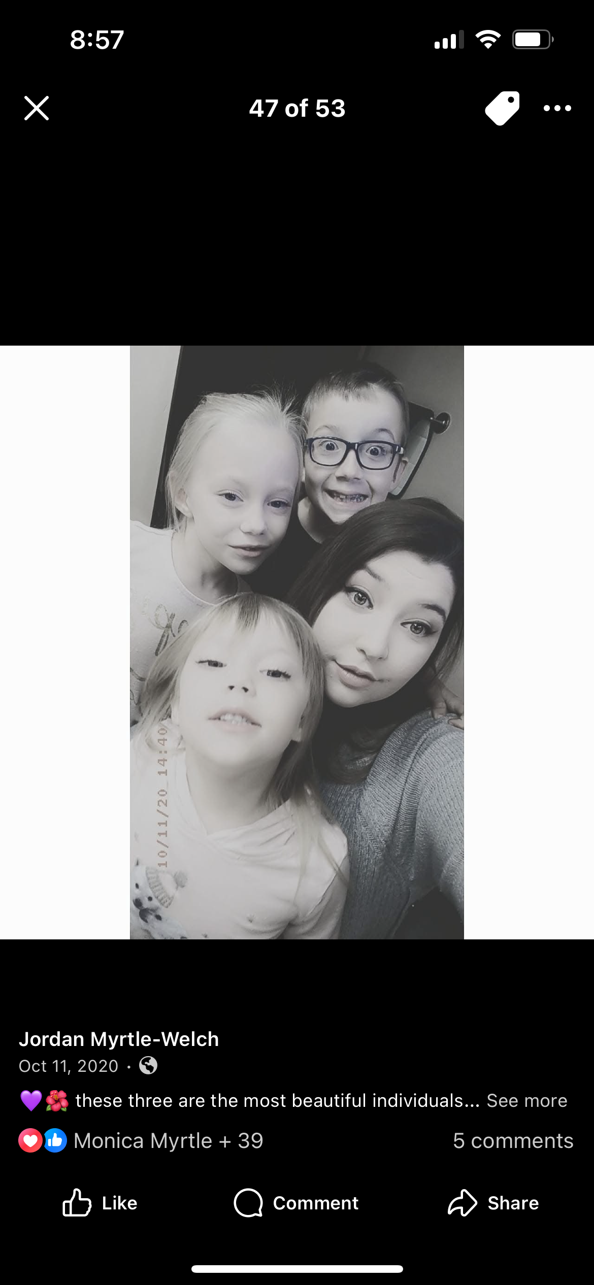 Jordan Myrtle, Kayden, Kylie, Kristen campaign photo, 2 of 6