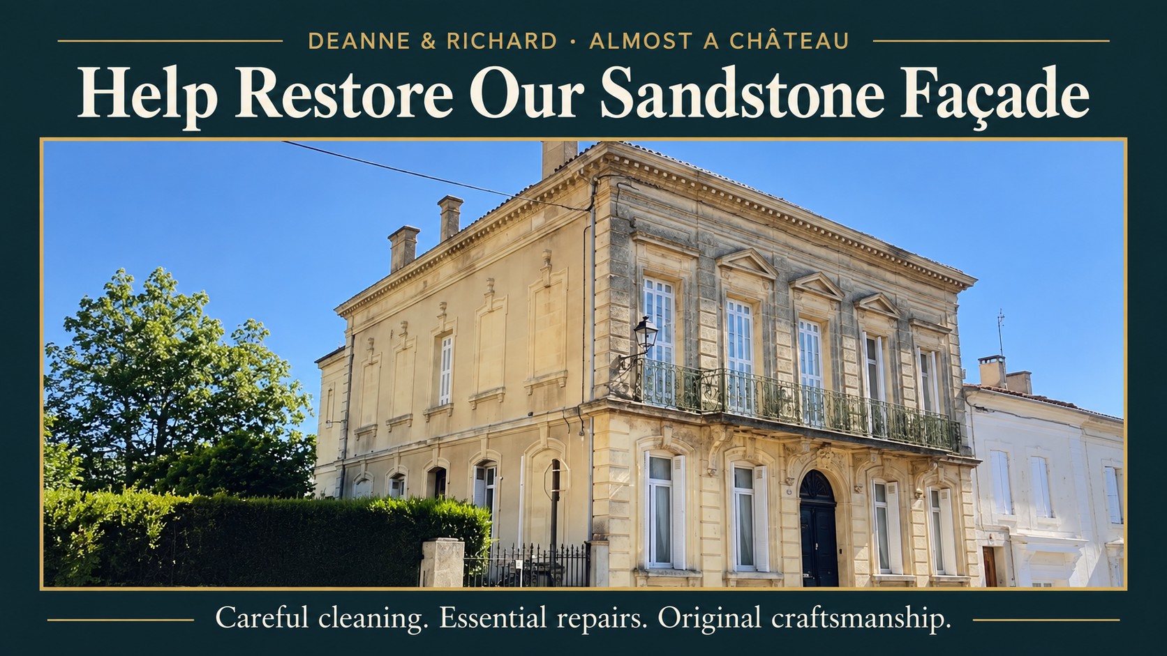 Chateau DIY Australia - Restore a Historic French Château campaign photo, 7 of 8