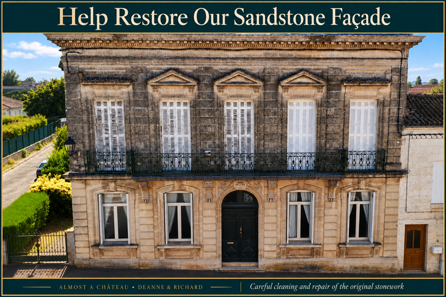 Chateau DIY Australia - Restore a Historic French Château campaign photo, 2 of 8