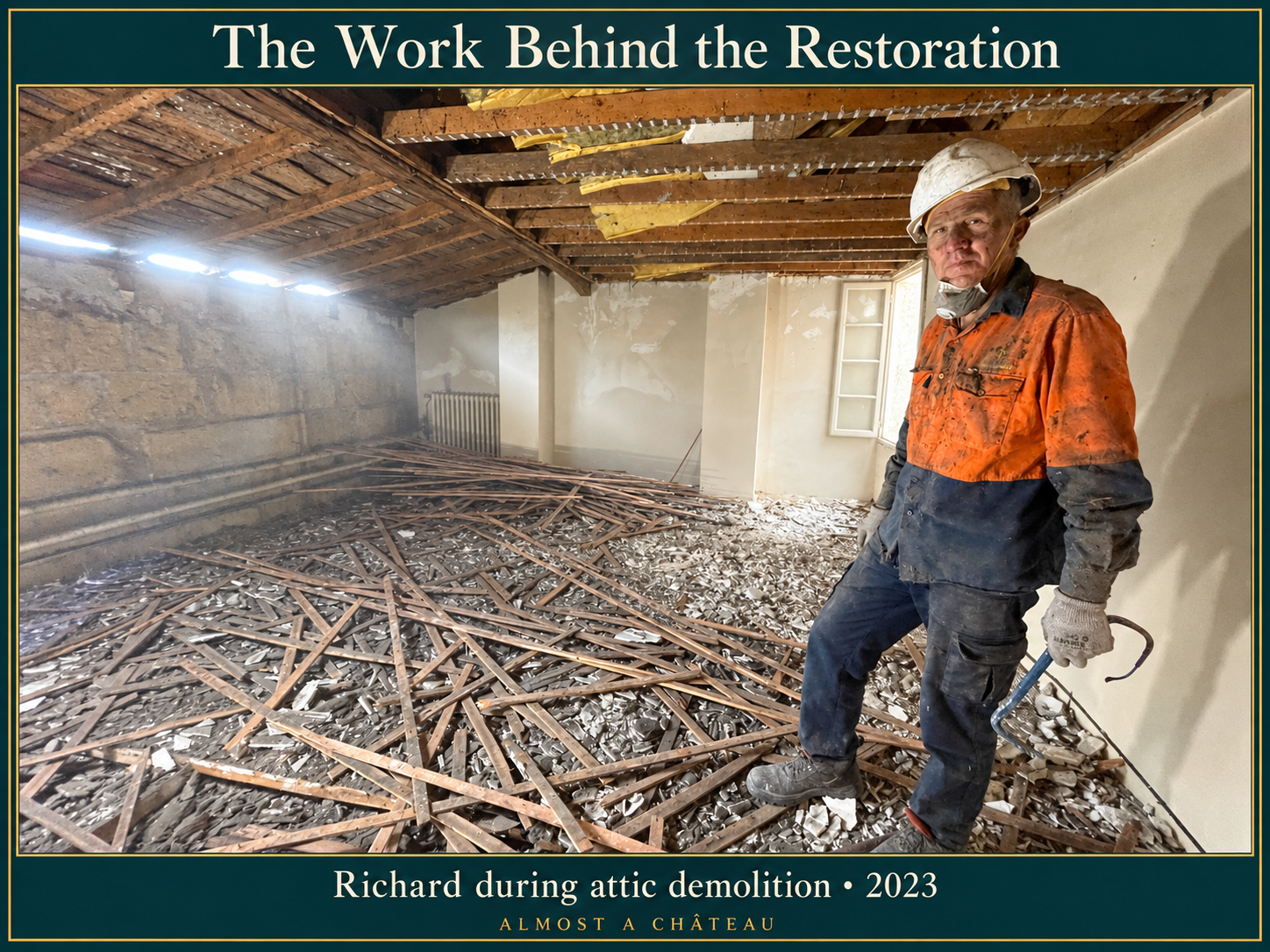 Chateau DIY Australia - Restore a Historic French Château campaign photo, 5 of 8