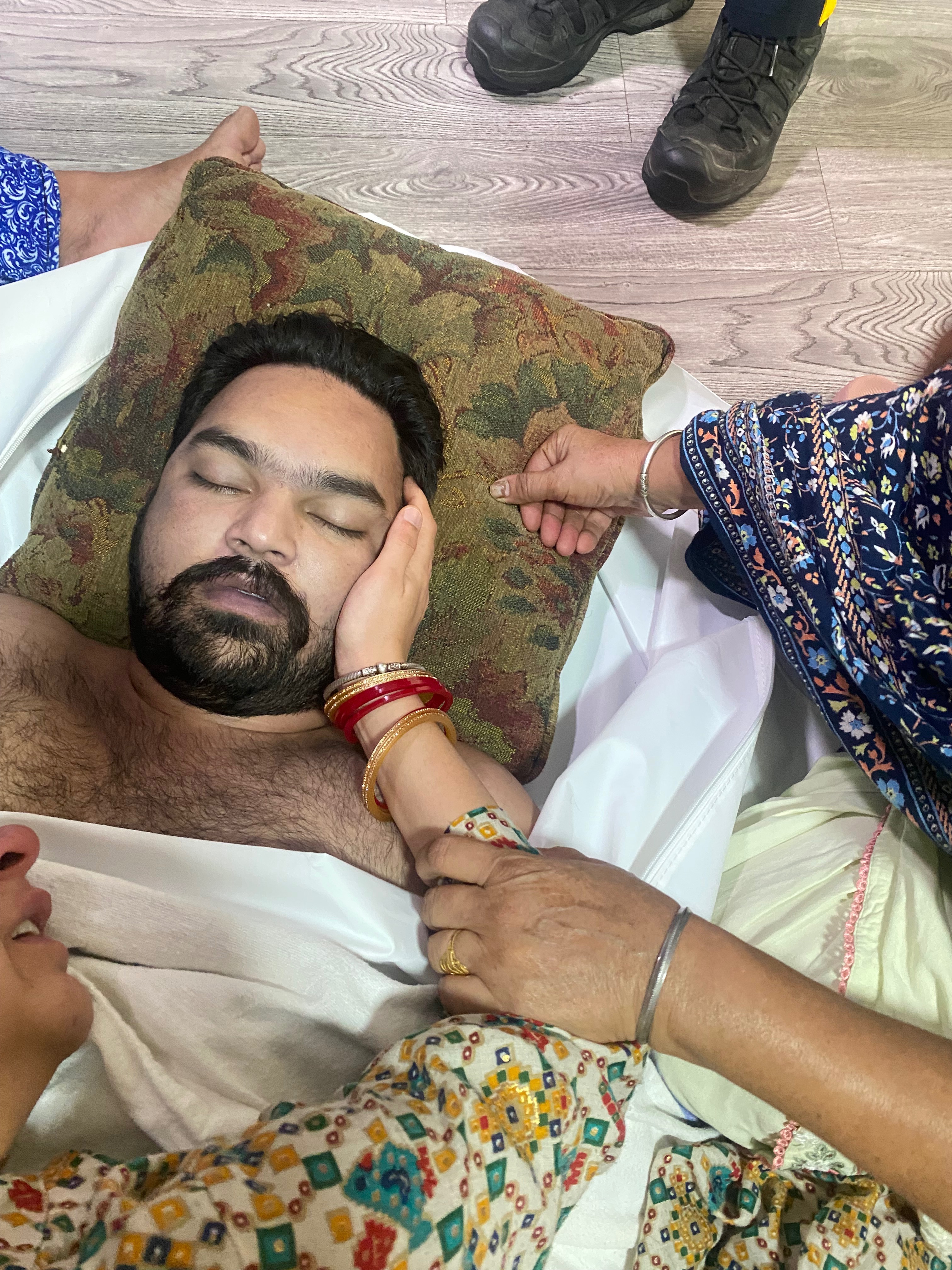 Funeral costs and helping his family-Amritpal Singh campaign photo, 4 of 5