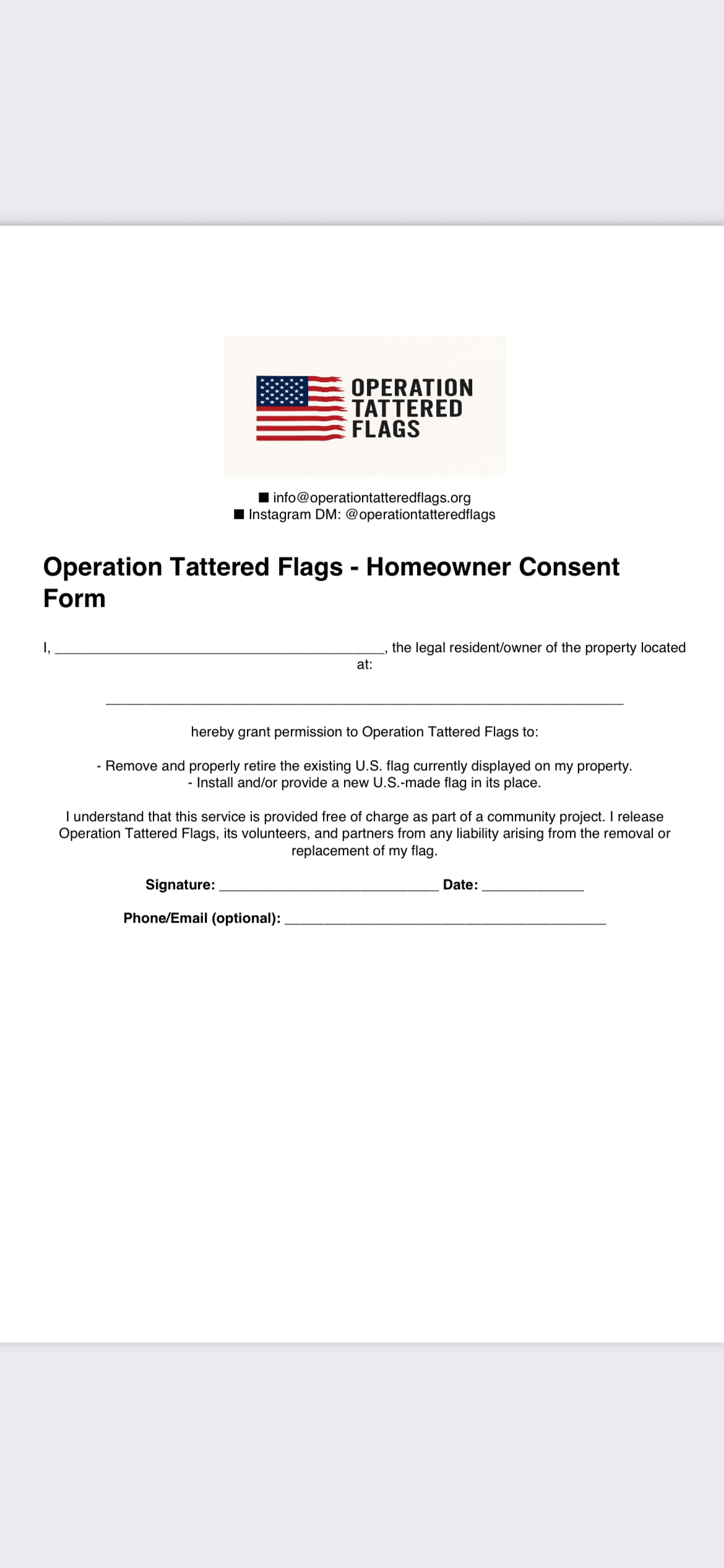 Help Us Ensure Every Flag Flies with Honor campaign photo, 6 of 8