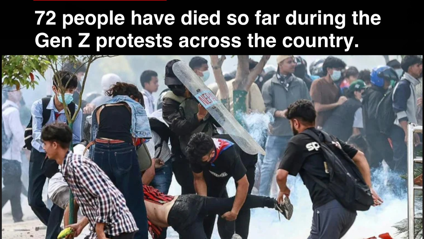 Lives lost ! Help Rebuild Lives After Nepal's Tragic Protest photo