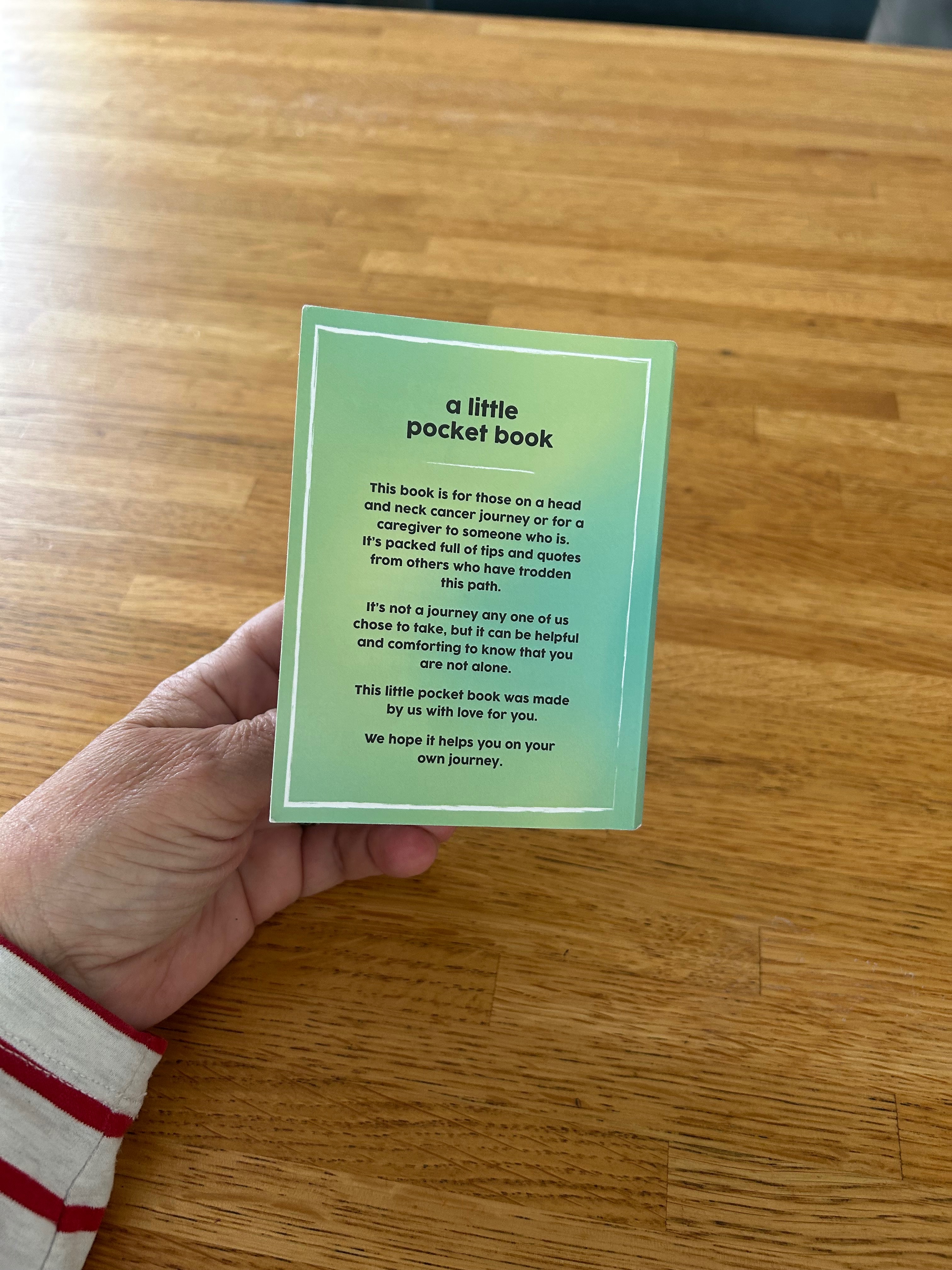 For printing more little pocket books for cancer patients campaign photo, 6 of 8