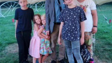 Family victim from crime photo