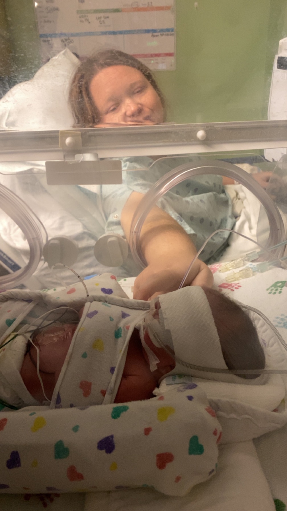 The Wagle twins NICU journey campaign photo, 4 of 7