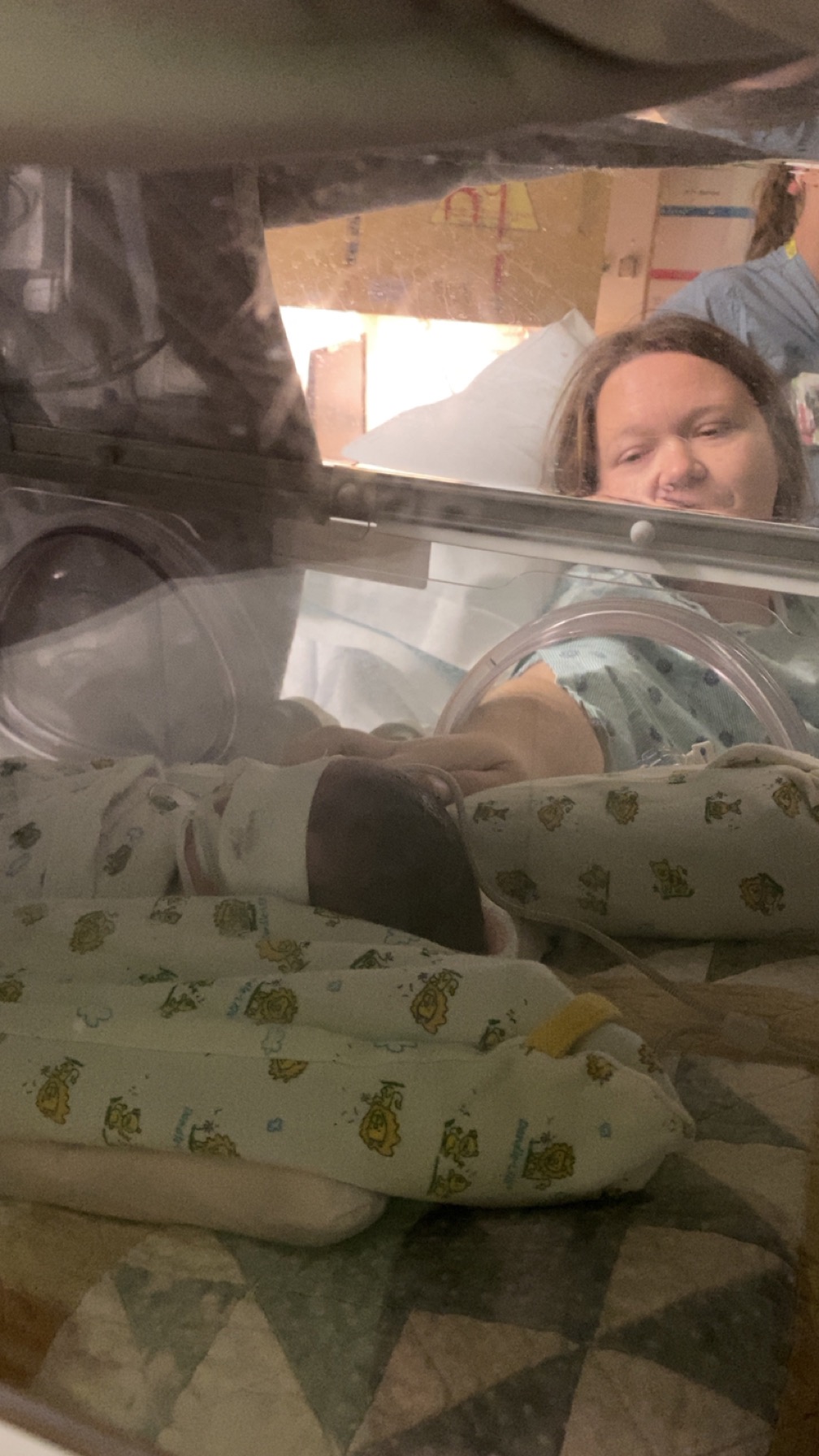 The Wagle twins NICU journey campaign photo, 6 of 7