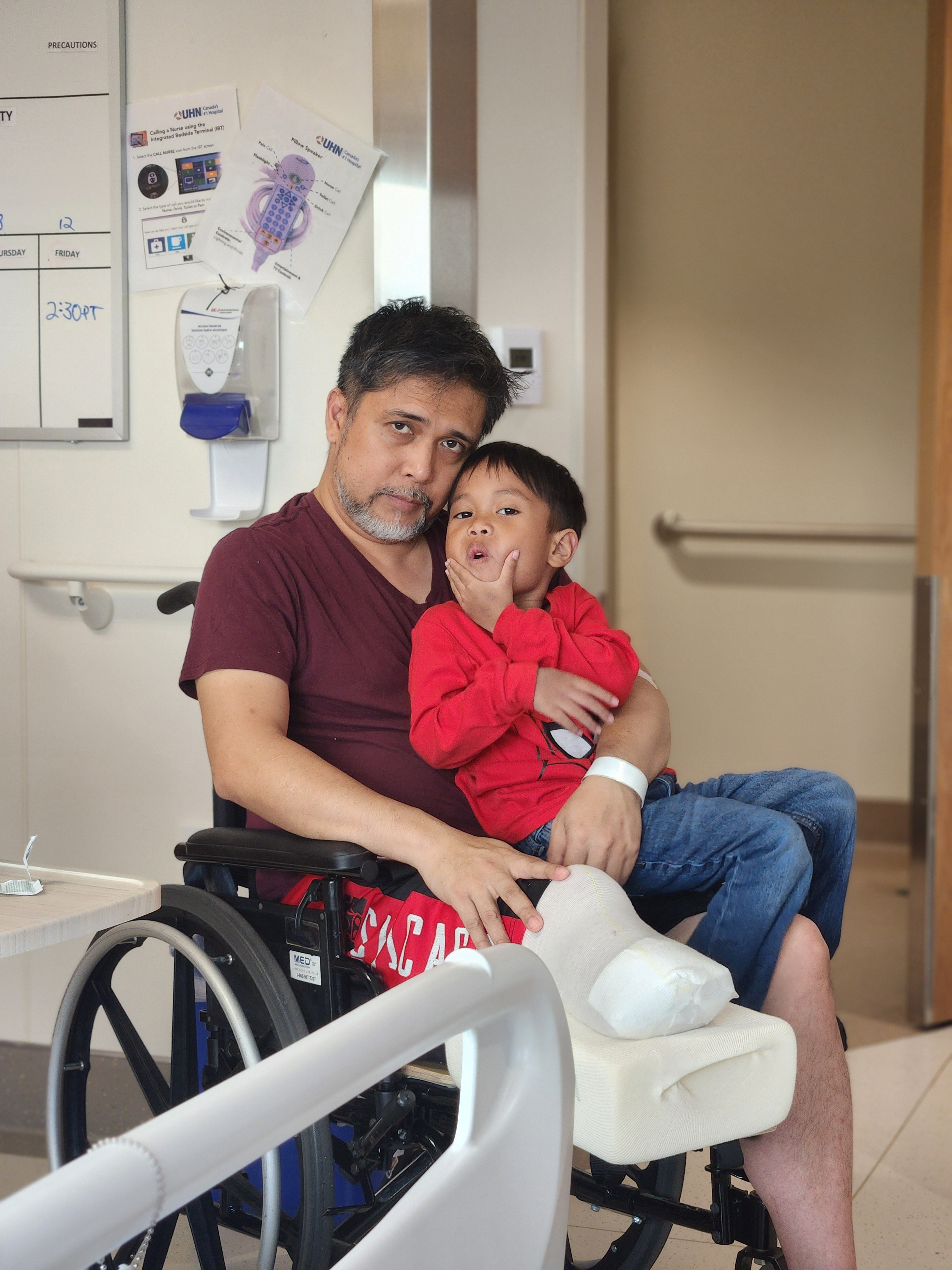 Michael Bandojo gets a new leg campaign photo, 4 of 5