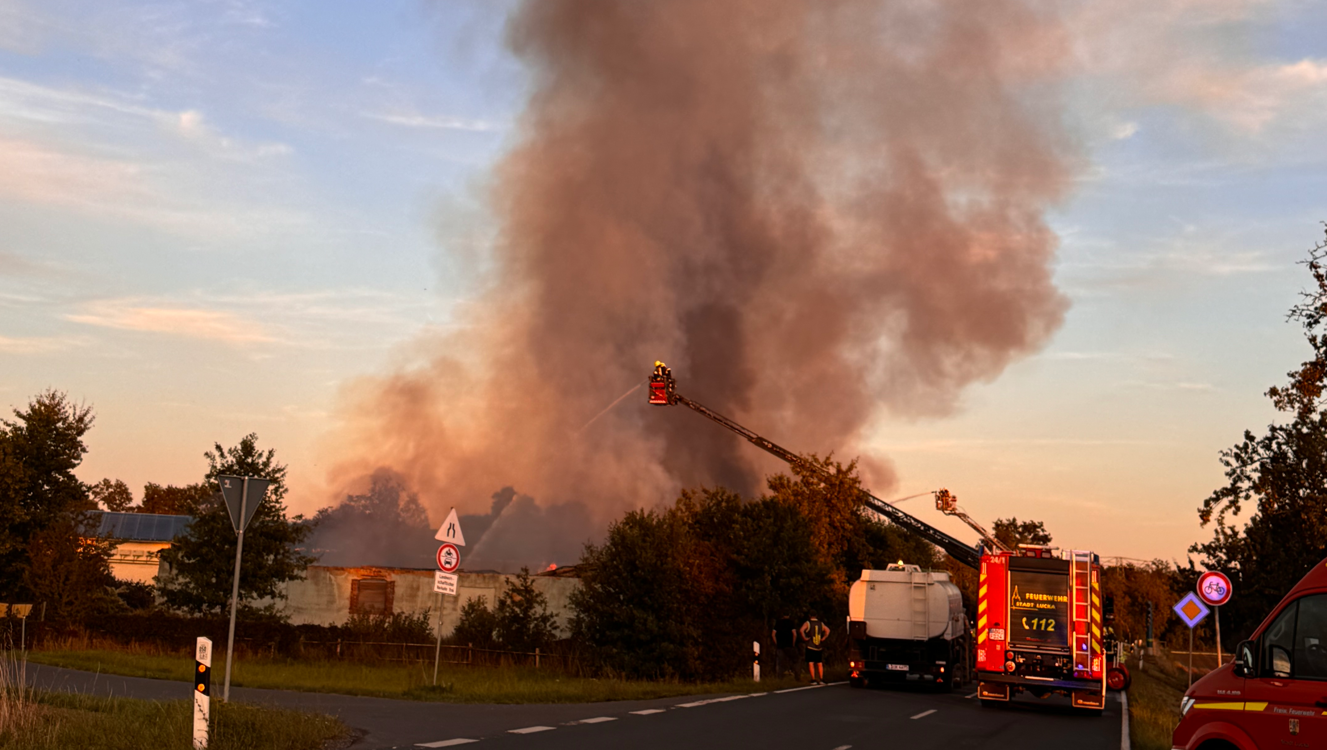 Brand zerstört Faschingswagen