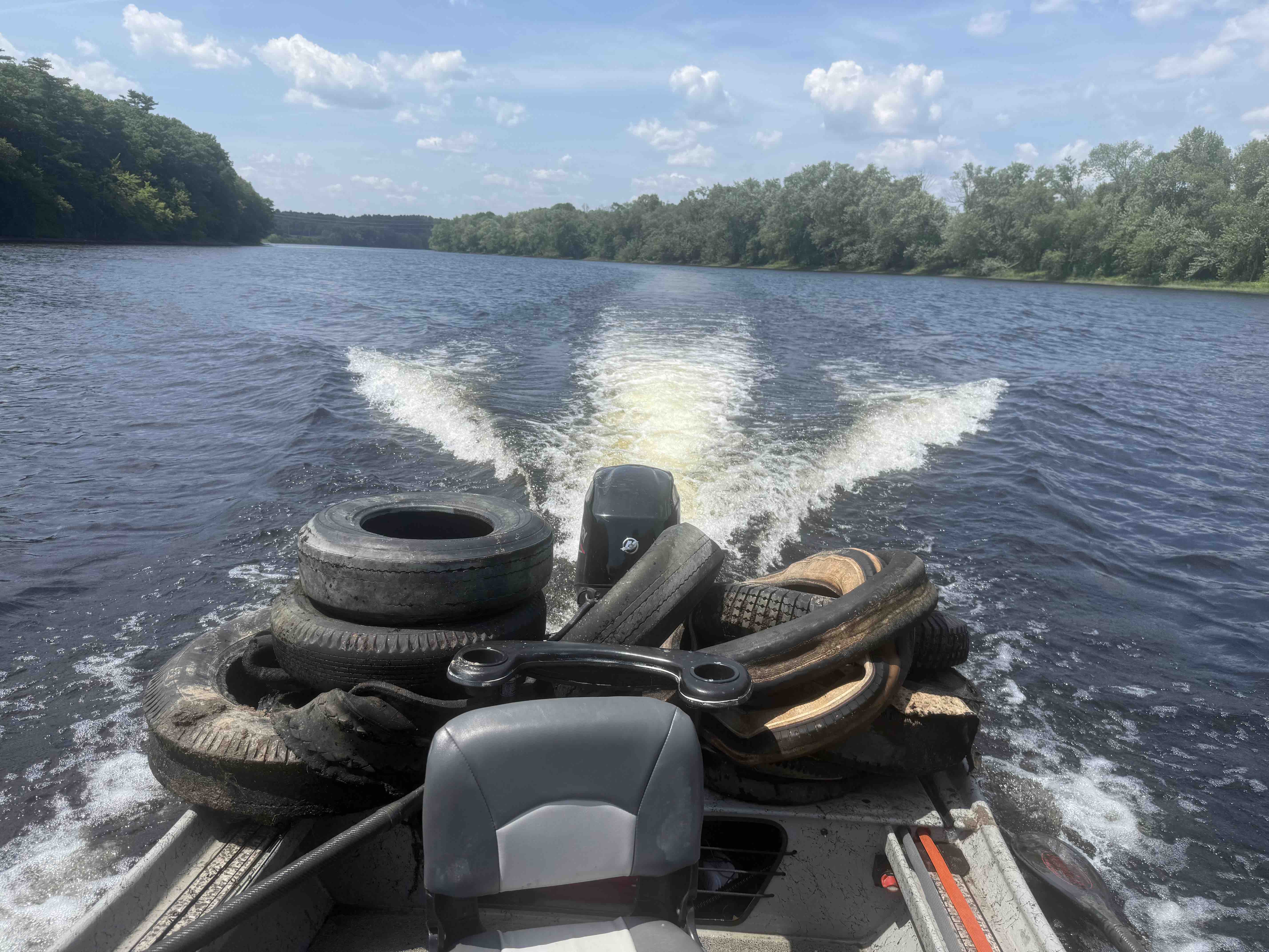 Support Brandon's Mission to Remove Tires from the River campaign photo, 4 of 8