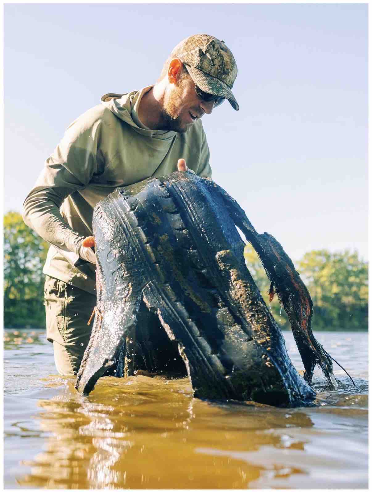 Support Brandon's Mission to Remove Tires from the River campaign photo, 7 of 13