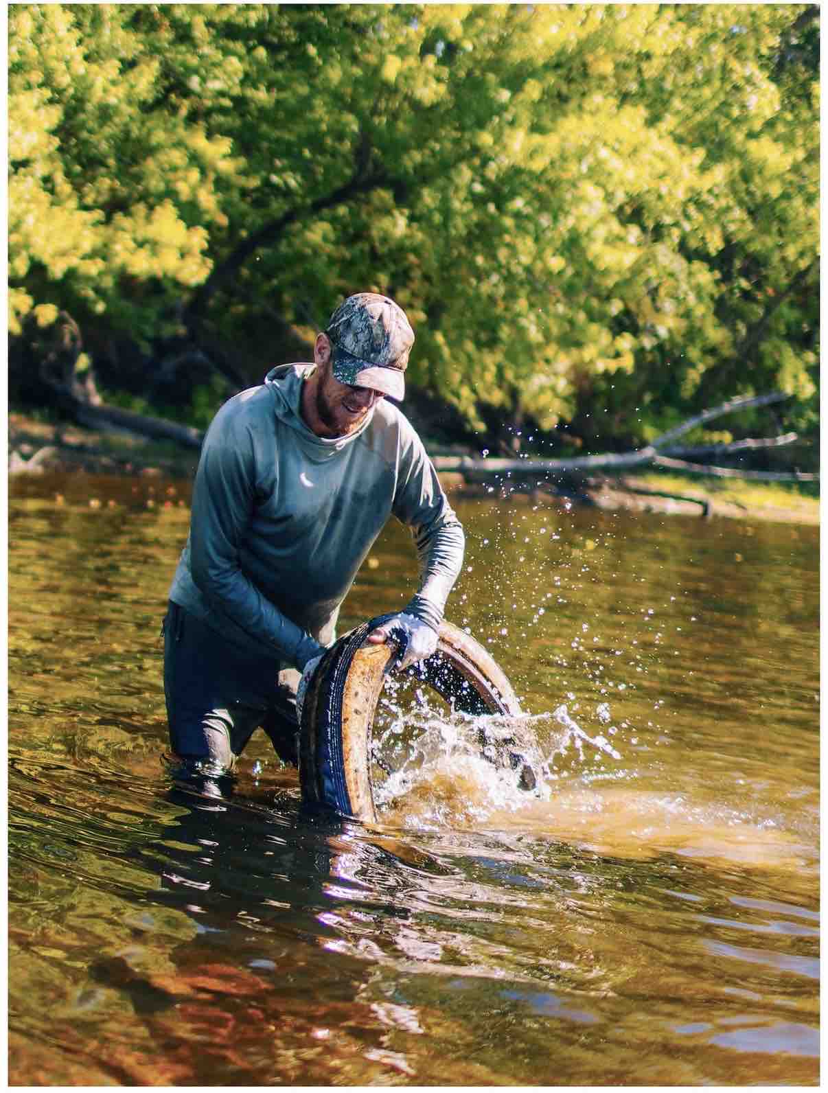 Support Brandon's Mission to Remove Tires from the River campaign photo, 8 of 13