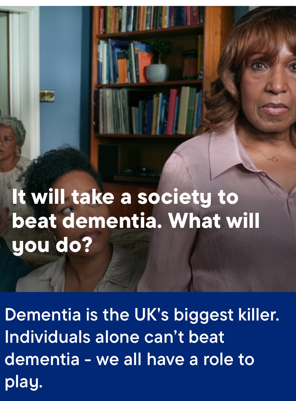 Alzheimer’s Society & Cancer Research Wales campaign photo, 4 of 5
