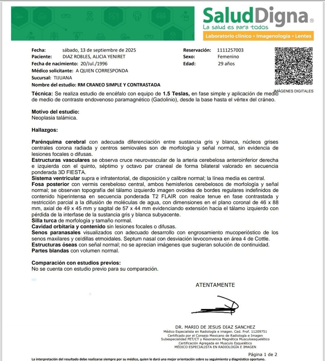 Pedimos ayuda para alicia para operacion de tumor cerebral campaign photo, 4 of 6
