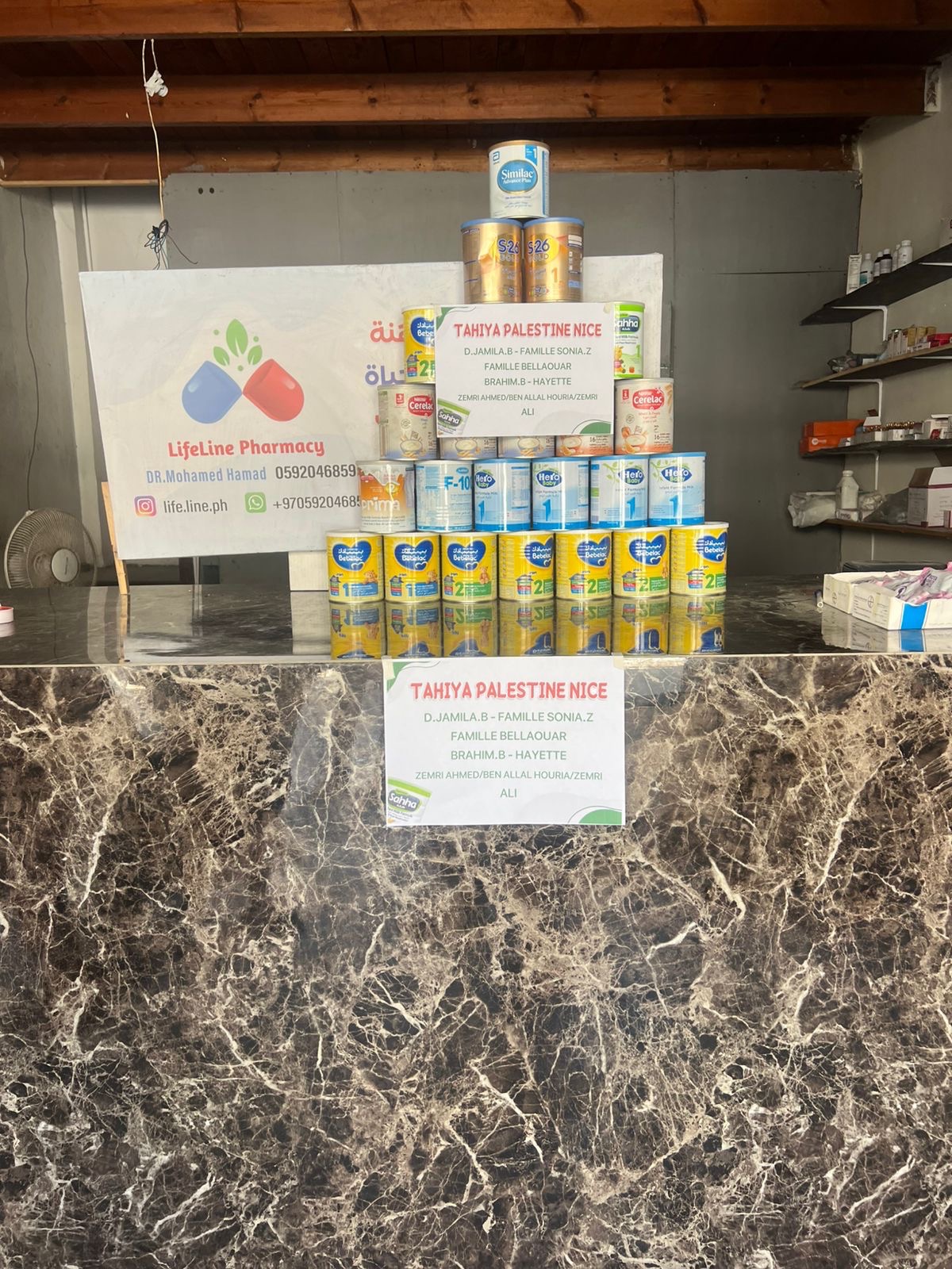 Life Line Pharmacy in Gaza campaign photo, 5 of 8