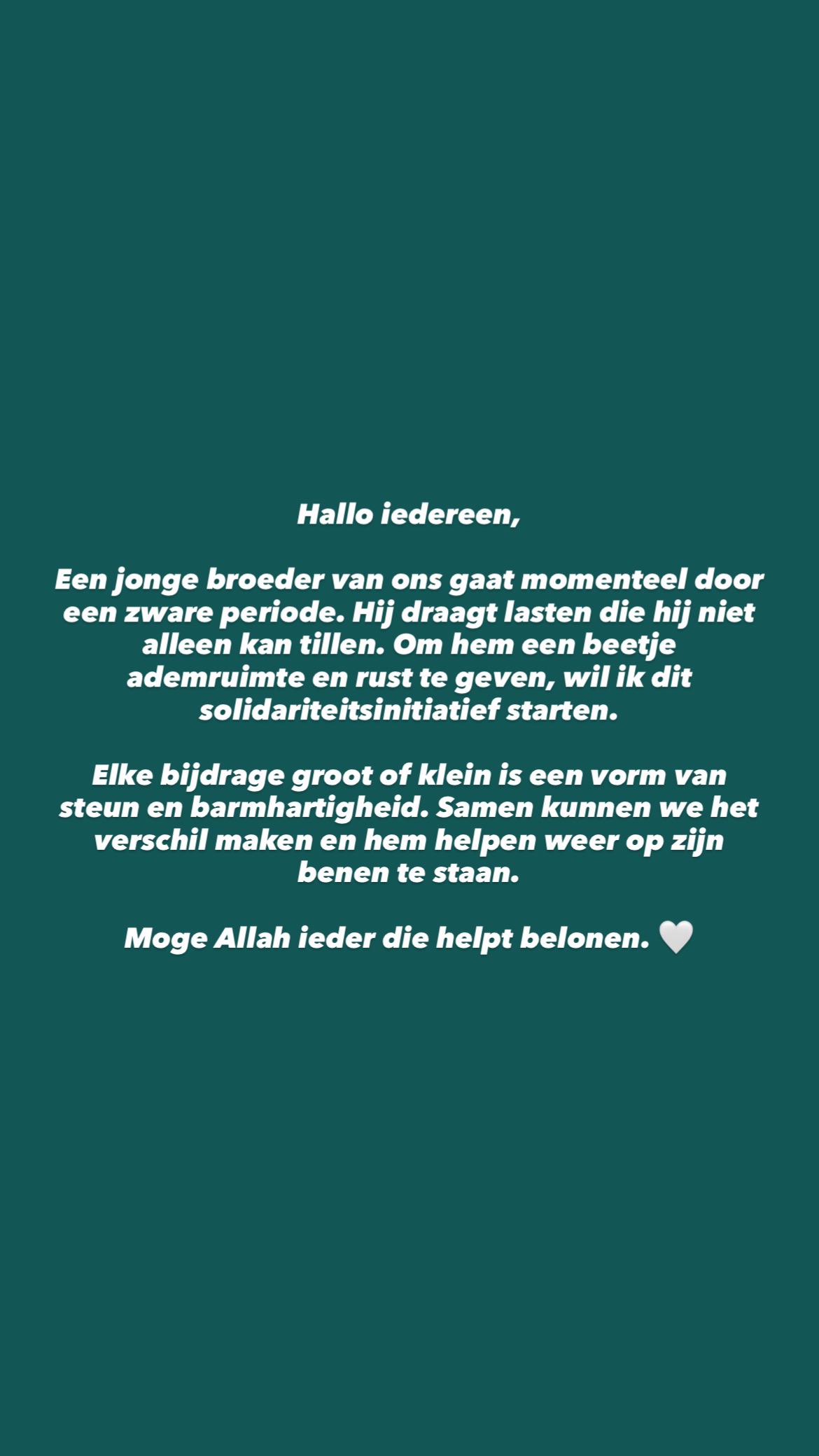 Steun voor onze jonge broeder campaign photo, 2 of 4