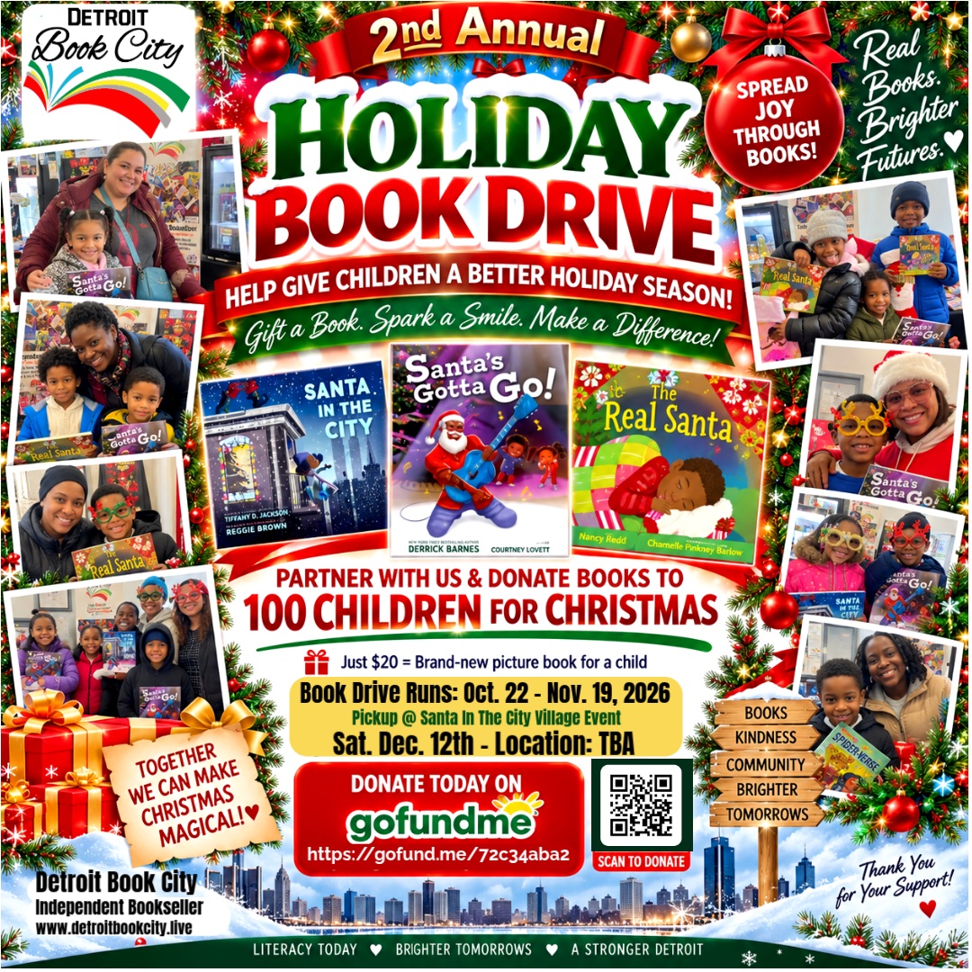Donate The Gift of BOOKS to KIDS in Detroit for Christmas! campaign photo, 2 of 7