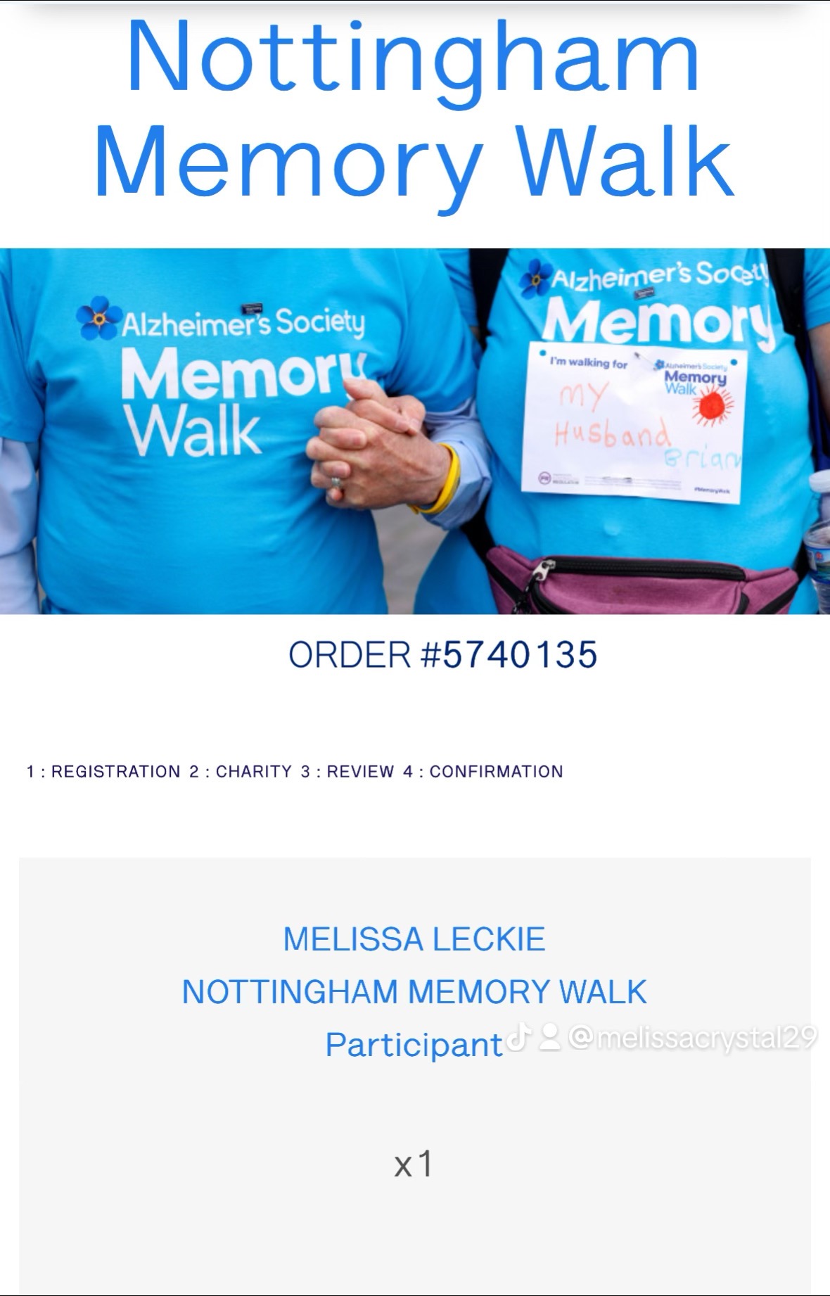 Raise funds for Alzheimer’s society charity campaign photo, 2 of 8