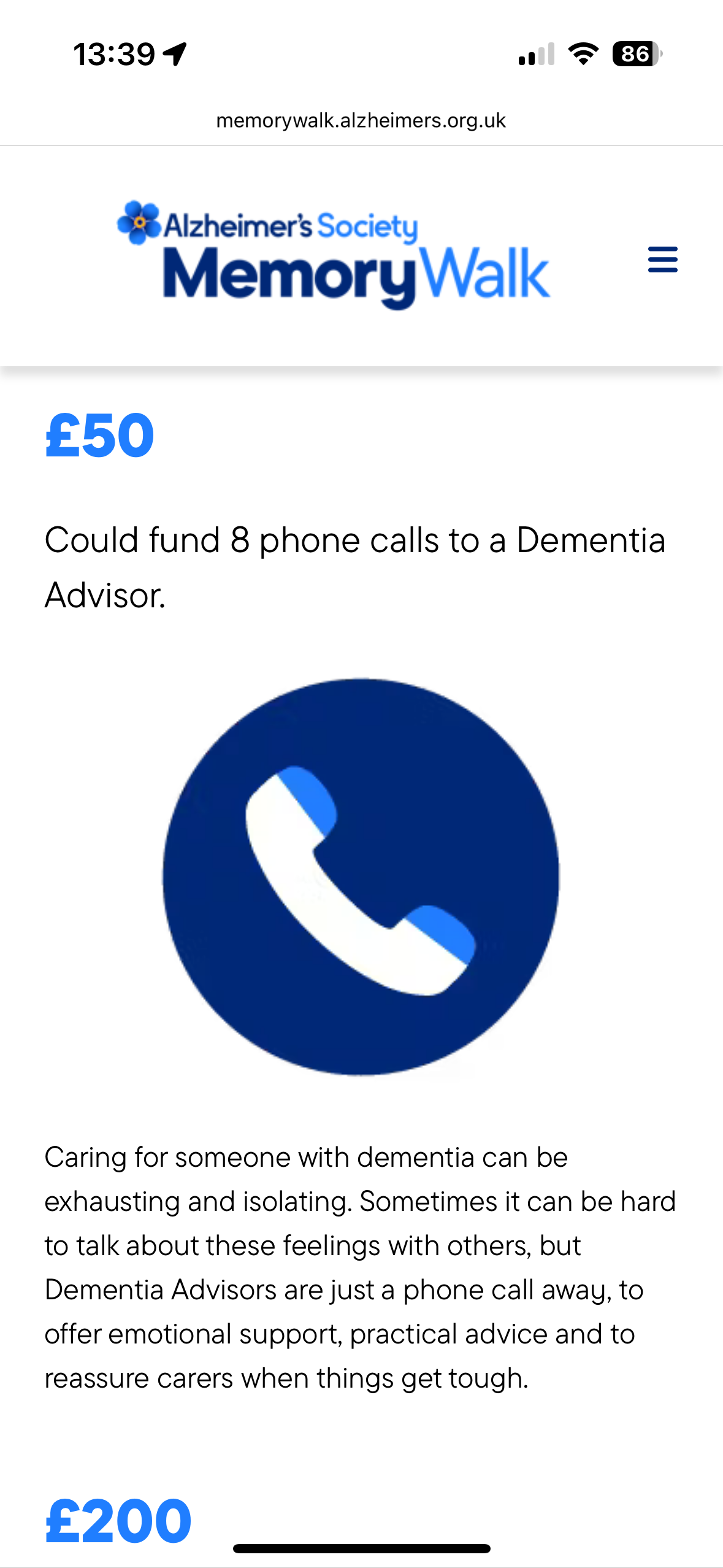 Raise funds for Alzheimer’s society charity campaign photo, 5 of 8