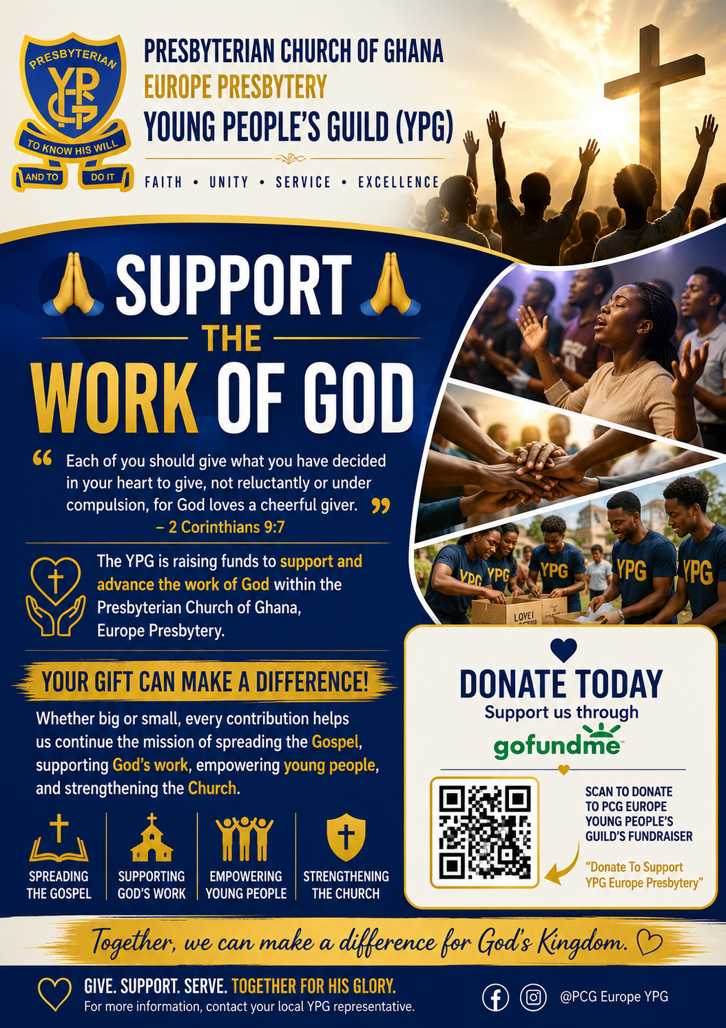 Donate To Support YPG Europe Presbytery campaign photo, 2 of 4