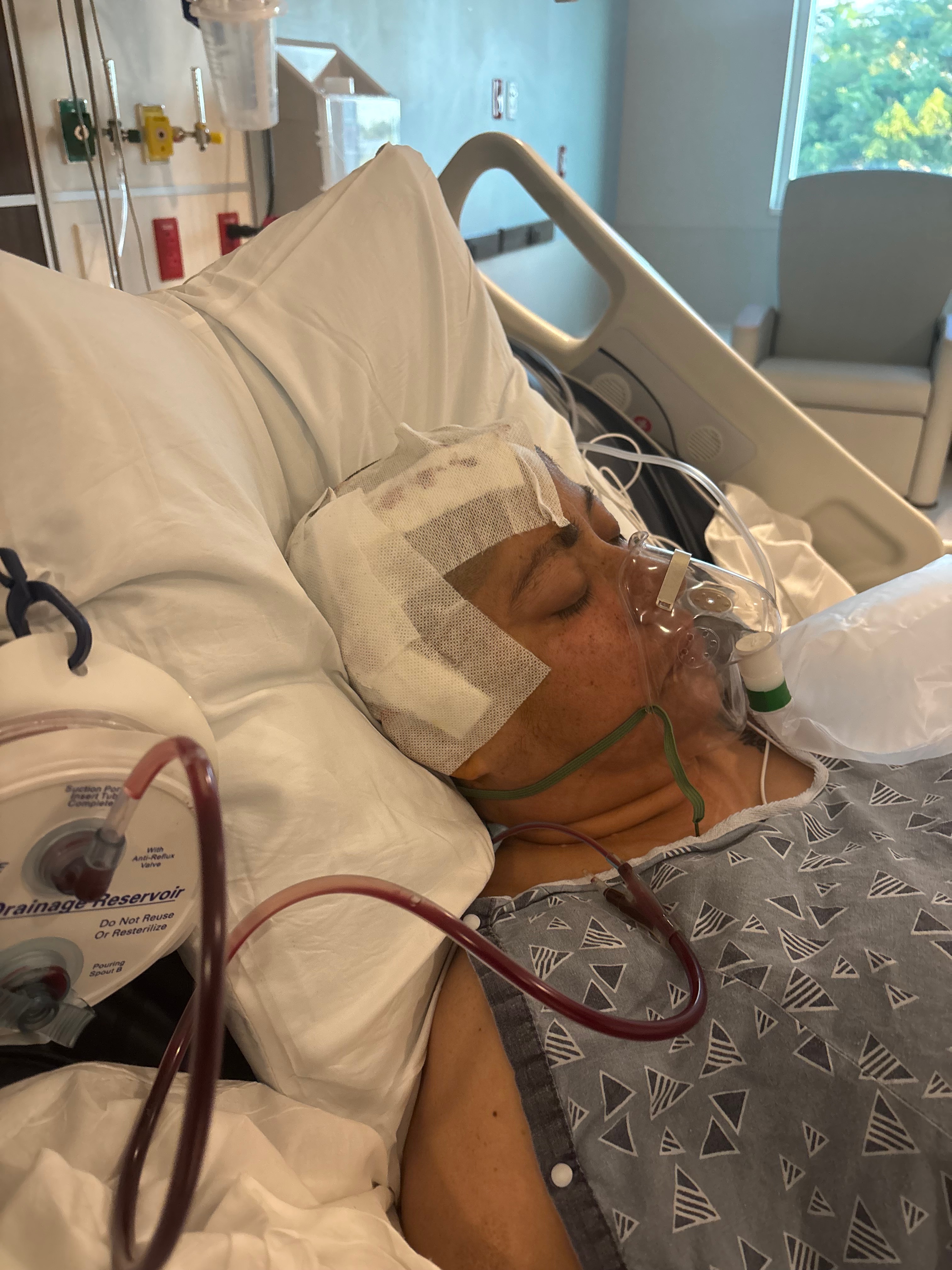 help cynthia fight her recovery to a brain tumor. campaign photo, 2 of 8