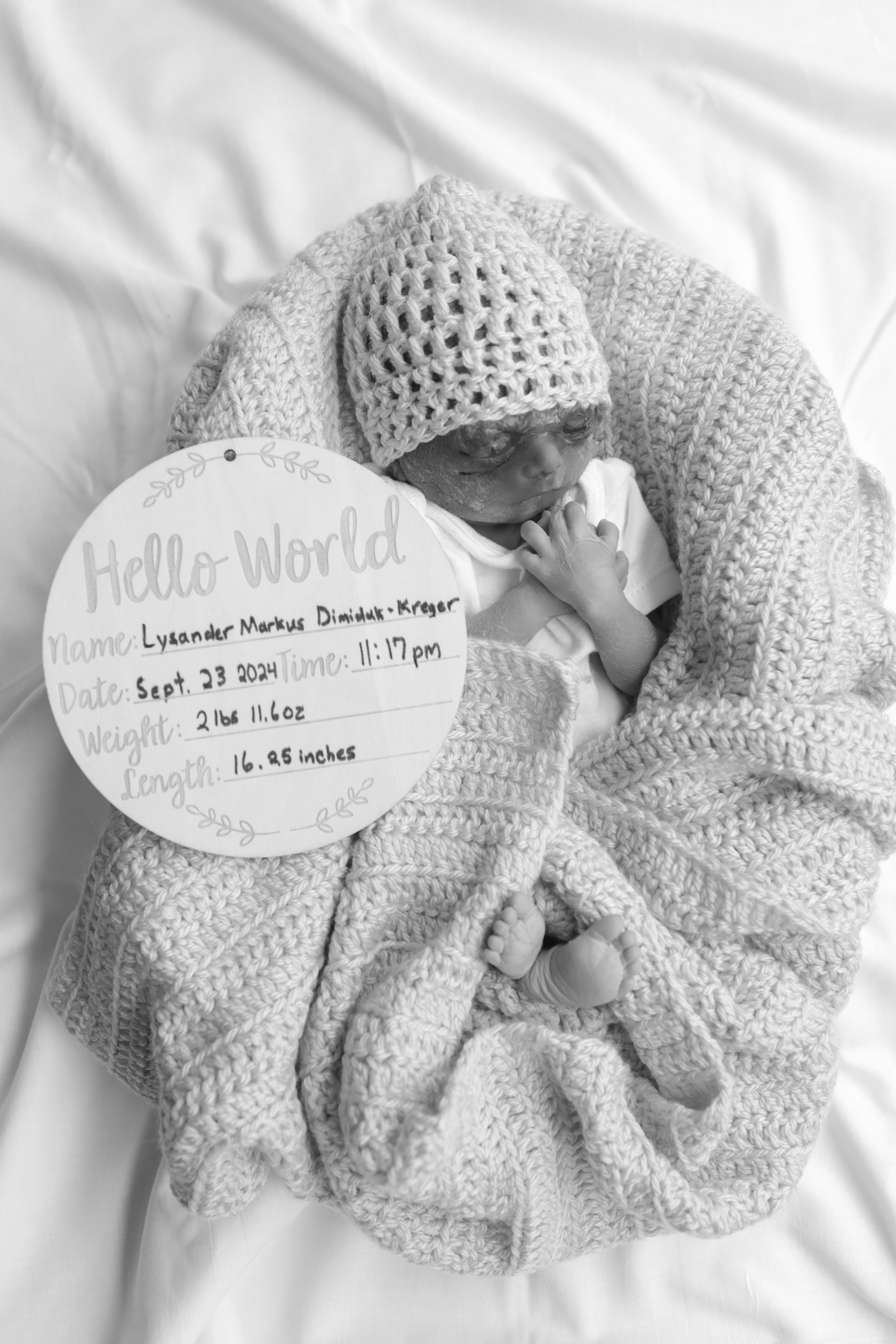 Donate a Caring Cradle in Honor of Lysander campaign photo, 6 of 8